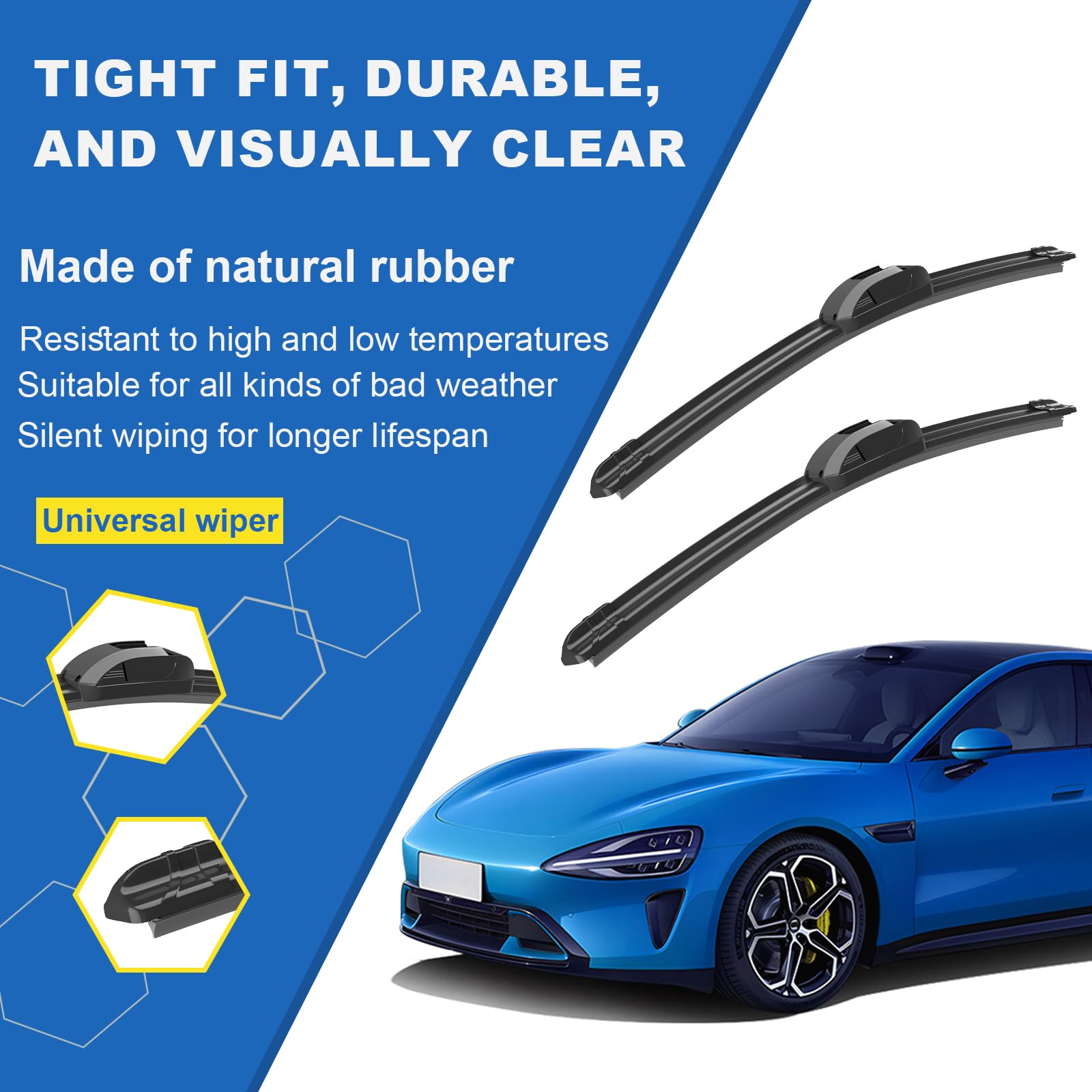 2 Factory Wiper Blades Replacement For 2019-2020 Mazda 3/2007-2016 Mazda CX-9/2015-2019 Subaru Outback Original Equipment Windsh