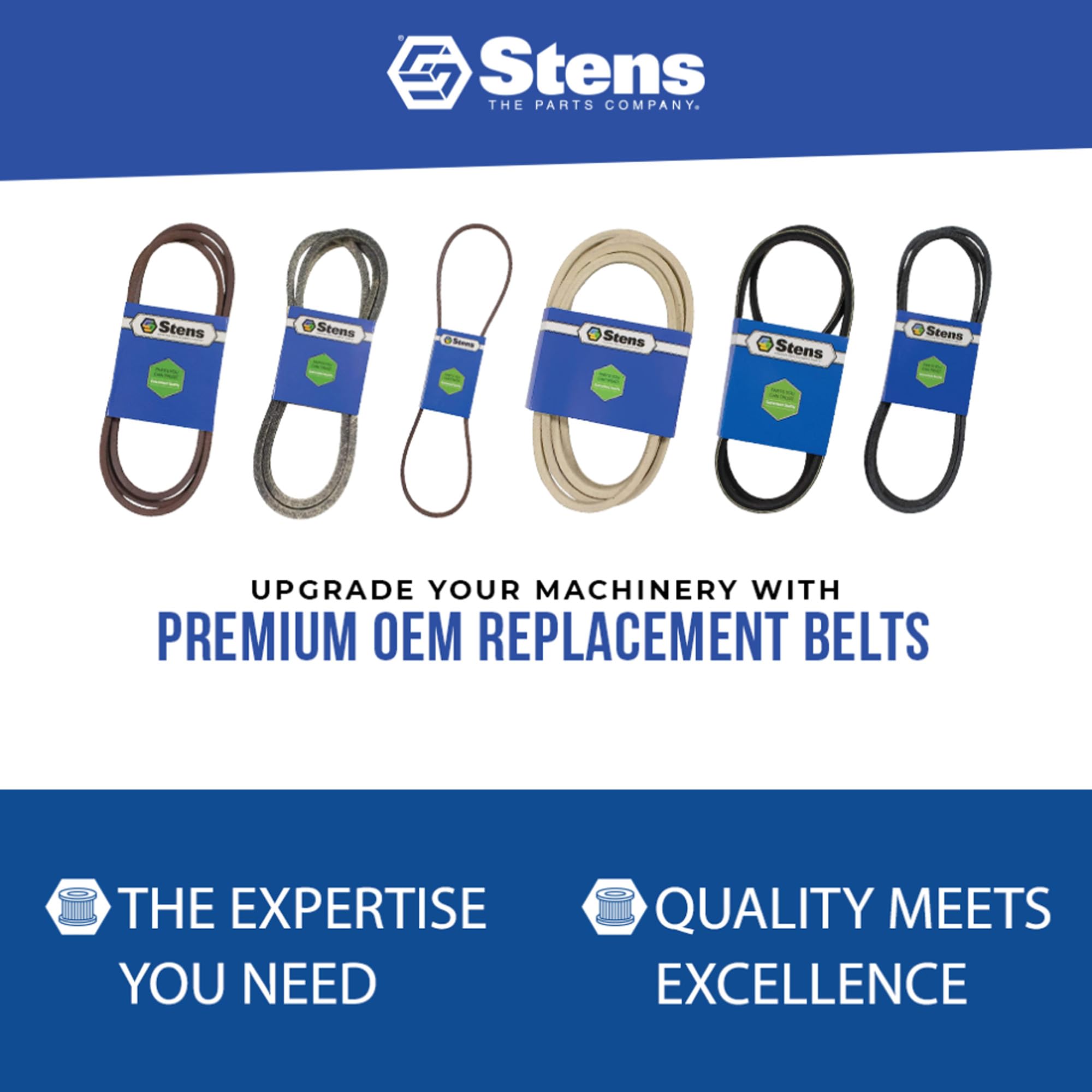 Stens 248-118 Belt Compatible With/Replacement For Carlisle 9-3436, Dayco L4118, Gates 68118, Goodyear 841180, Ref No A116 118''