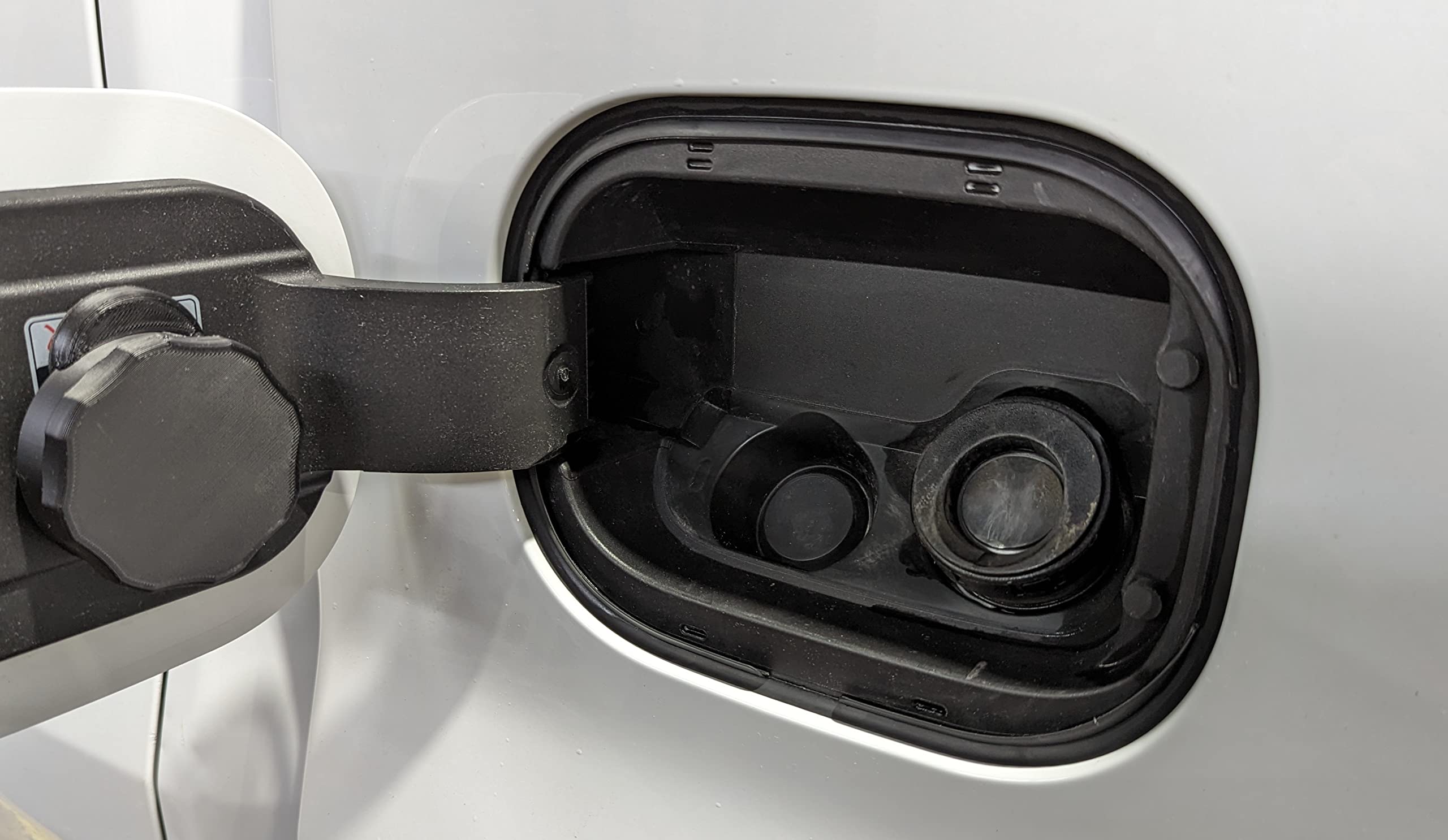 Generic Capless Fuel System Fuel Cap - Plastic, Model 1, Durable Design