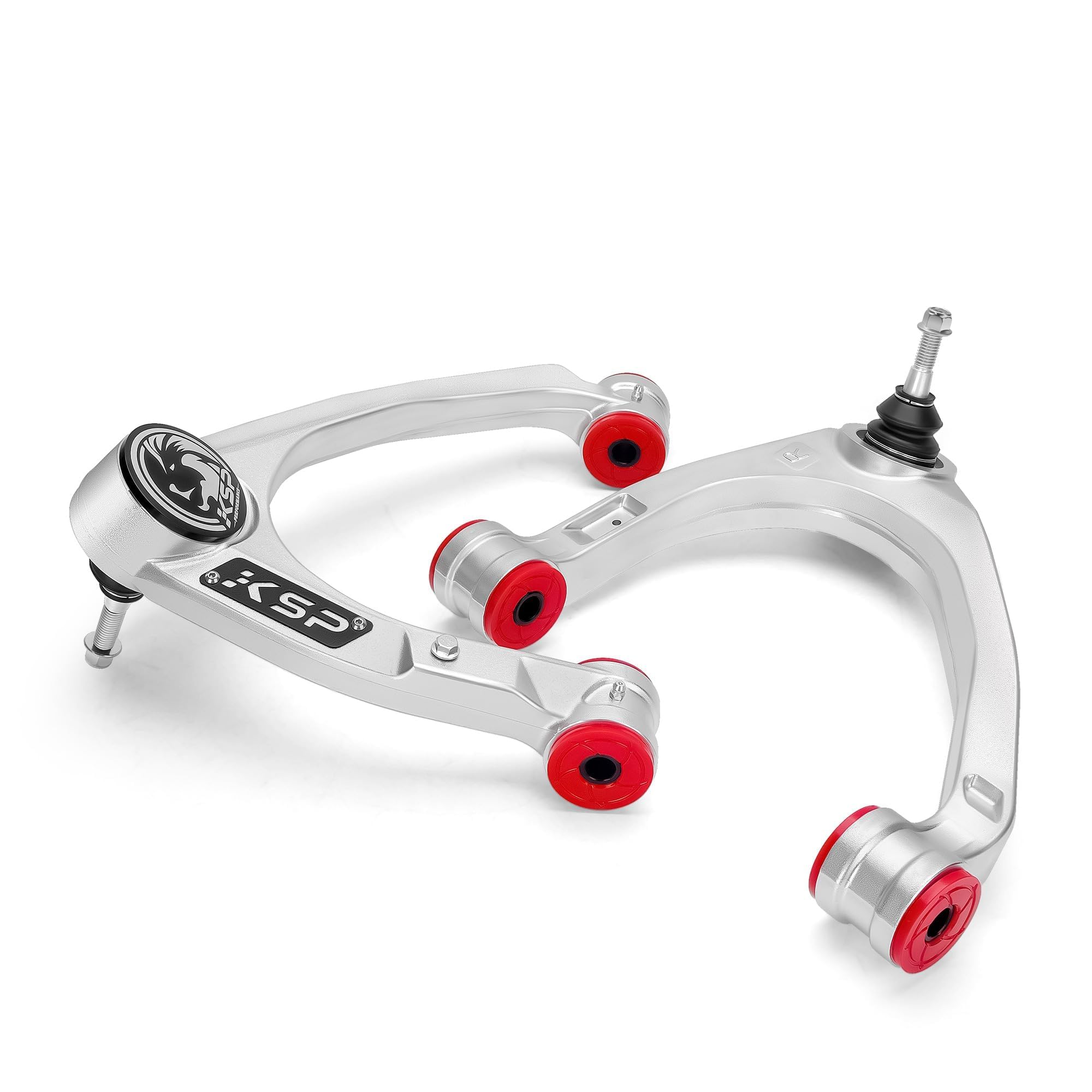 Ksp Adjustable Silverado Upper Control Arms, 2-4'' Aluminum Forged Control Arm Compatible With Ch-Evy Silverado Gmc Sierra 1500