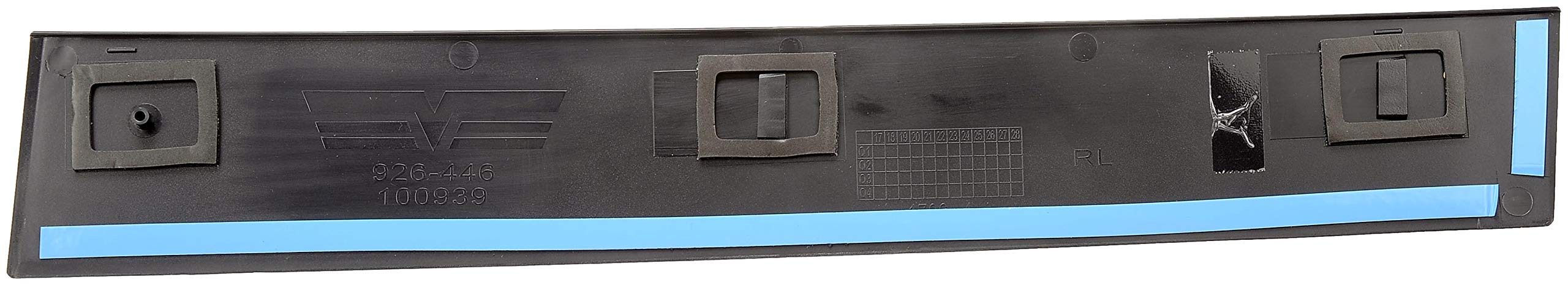 Dorman 926-446 Front Driver Side B Pillar Molding For Select Chrysler/Dodge Models, Black