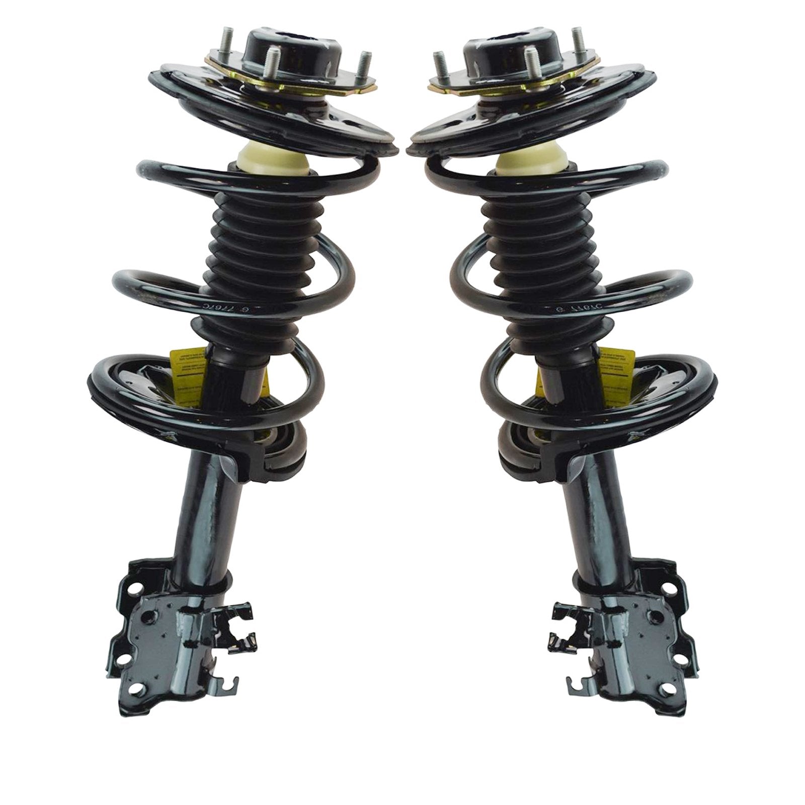Trq Front Strut & Coil Spring Assembly Set Driver & Passenger Sides Compatible With 04-09 Nissan Quest
