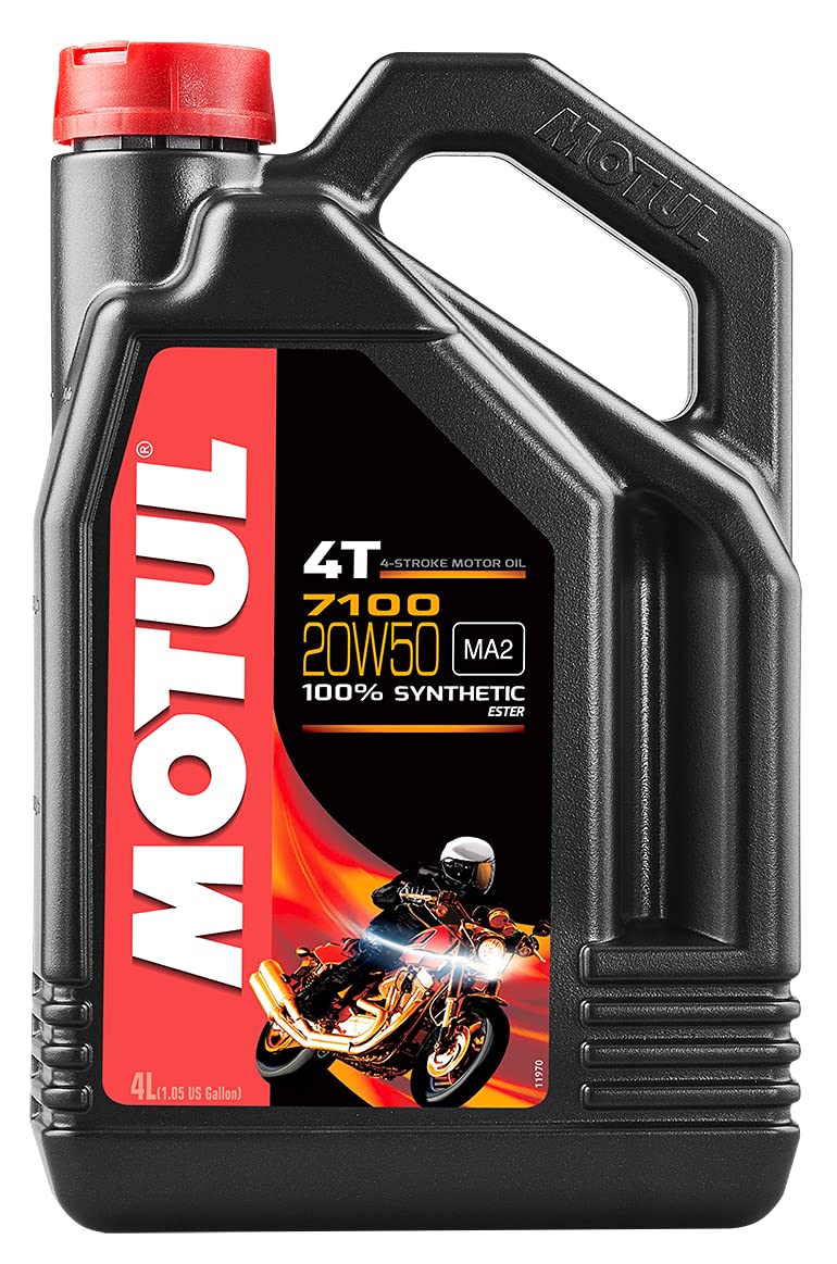 Motul 7100 4T Synthetic Ester Motor Oil - 20W50 - 4L. 836441 / 101380