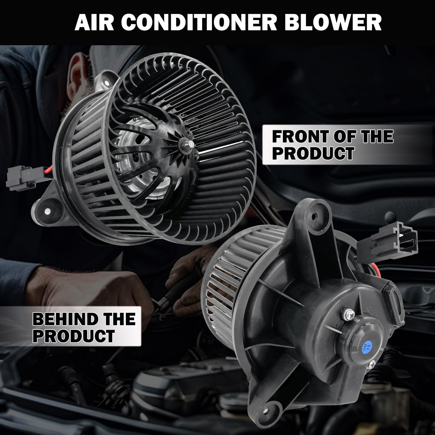 Aspligo Blower Motor Fan Assembly for Dodge Dakota 2005-2010 & Ram Dakota 2011, OEM Fit, Durable Replacement Part