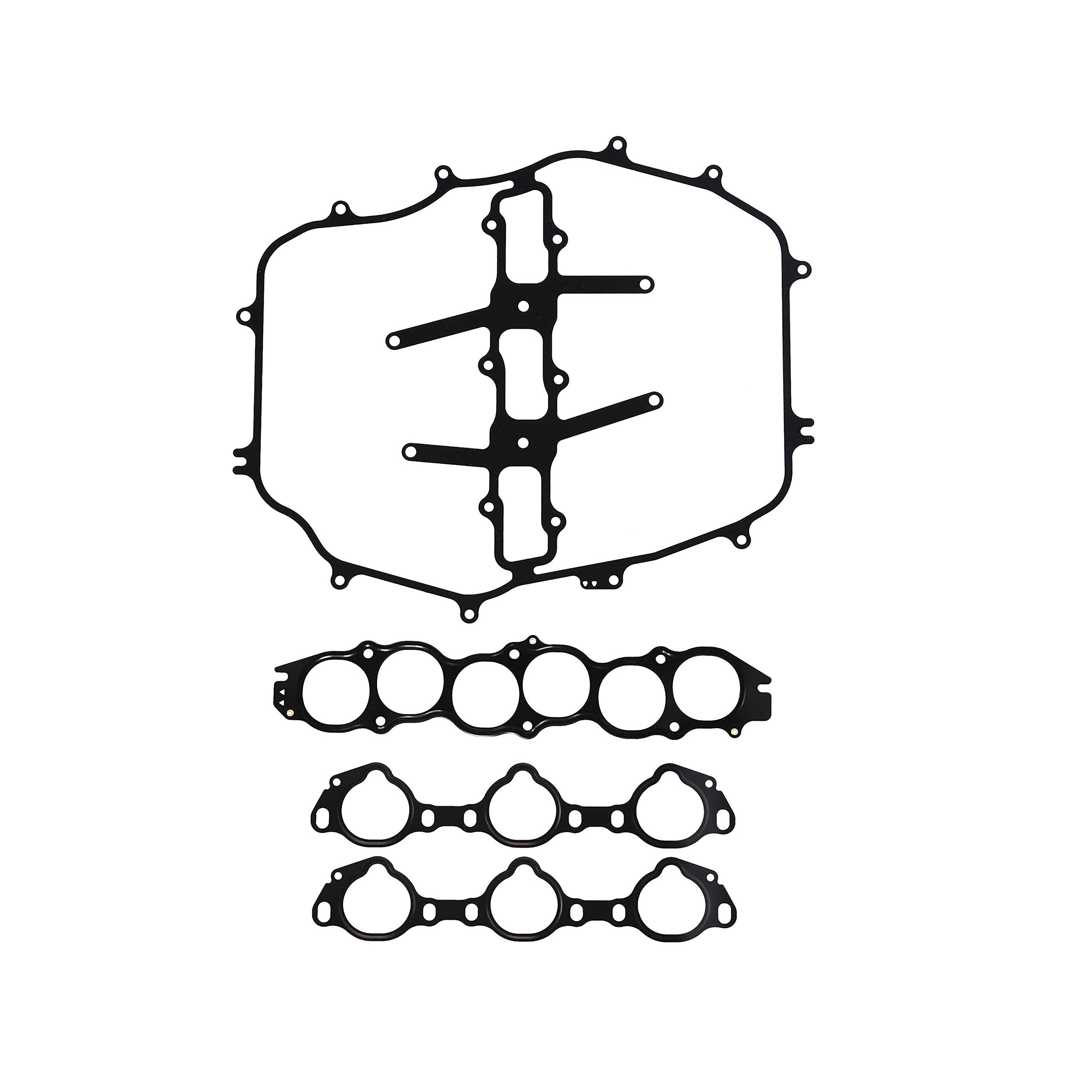 DNJ IG646 Intake Gasket for 20032008 / Infiniti, Nissan / 350Z, FX35, G35, M35 / 3.5L / DOHC / V6 / 24V / 3498cc / VQ35DE