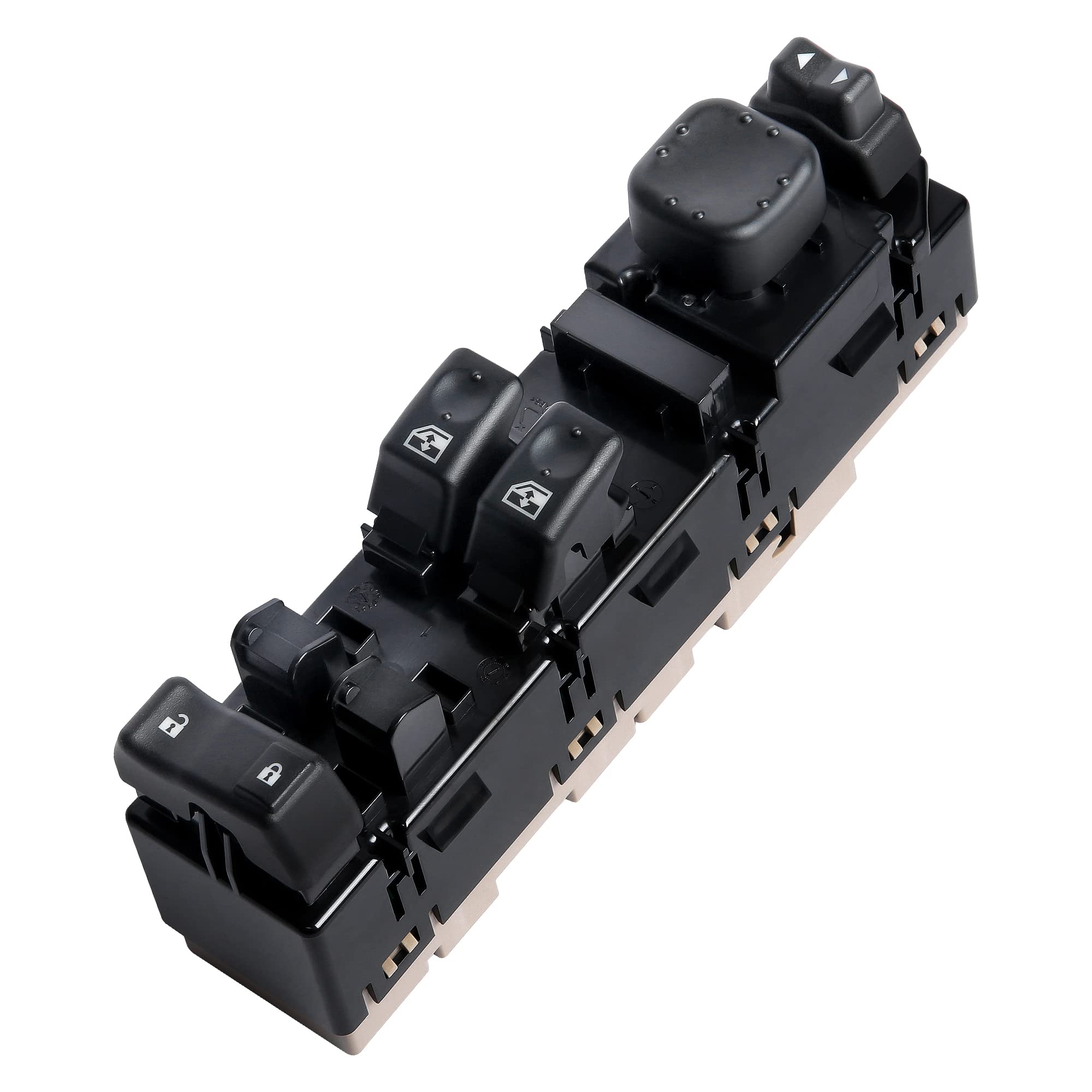 15883318 Front Driver Side Door Lock And Window Power Switch Fit For 2003-2007 Chevrolet Silverado, 2003-2007 Gmc Sierra, 920-02
