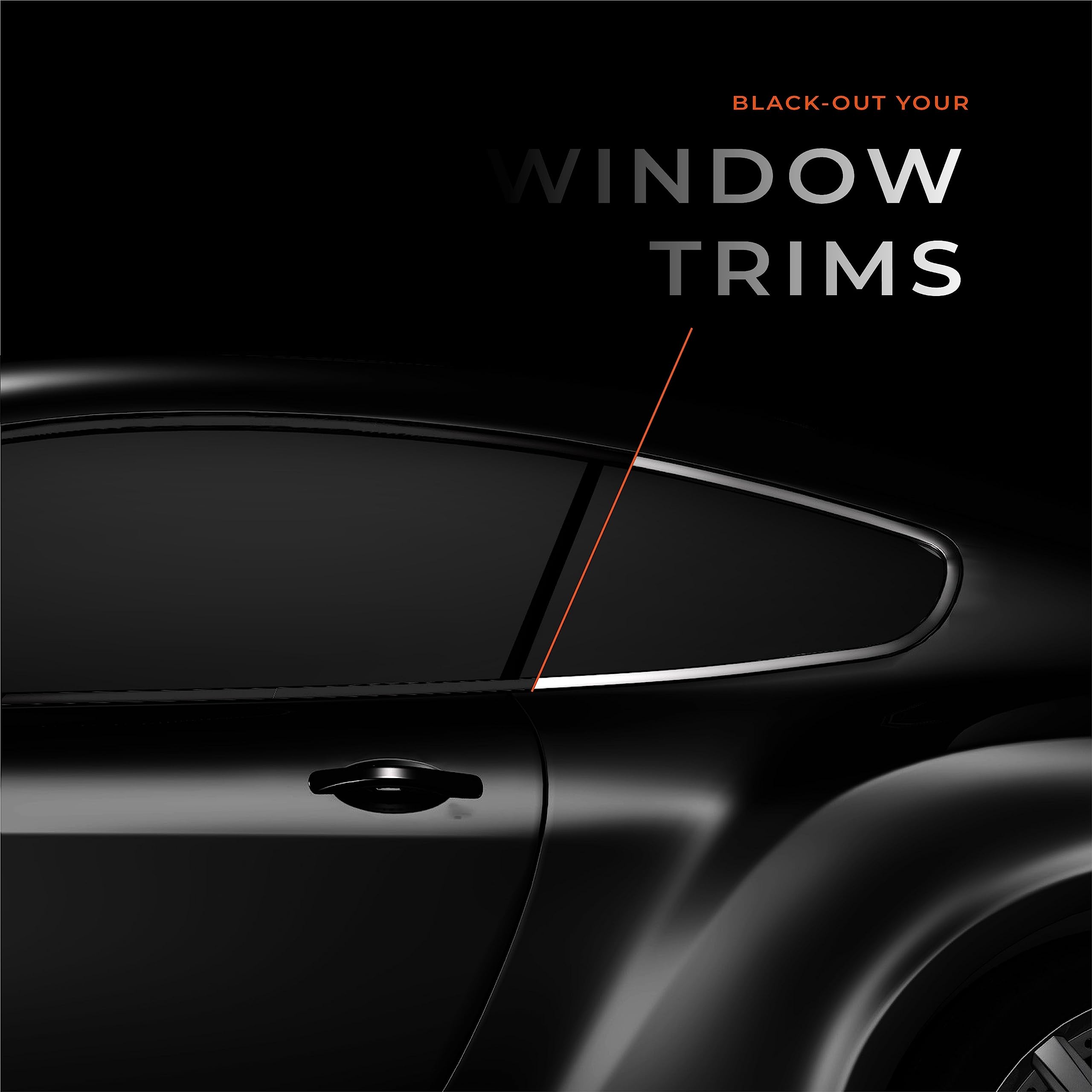 Vvivid Black Carbon Fiber Air-Release Adhesive Vinyl Tape Roll (3 Inch X 20Ft)