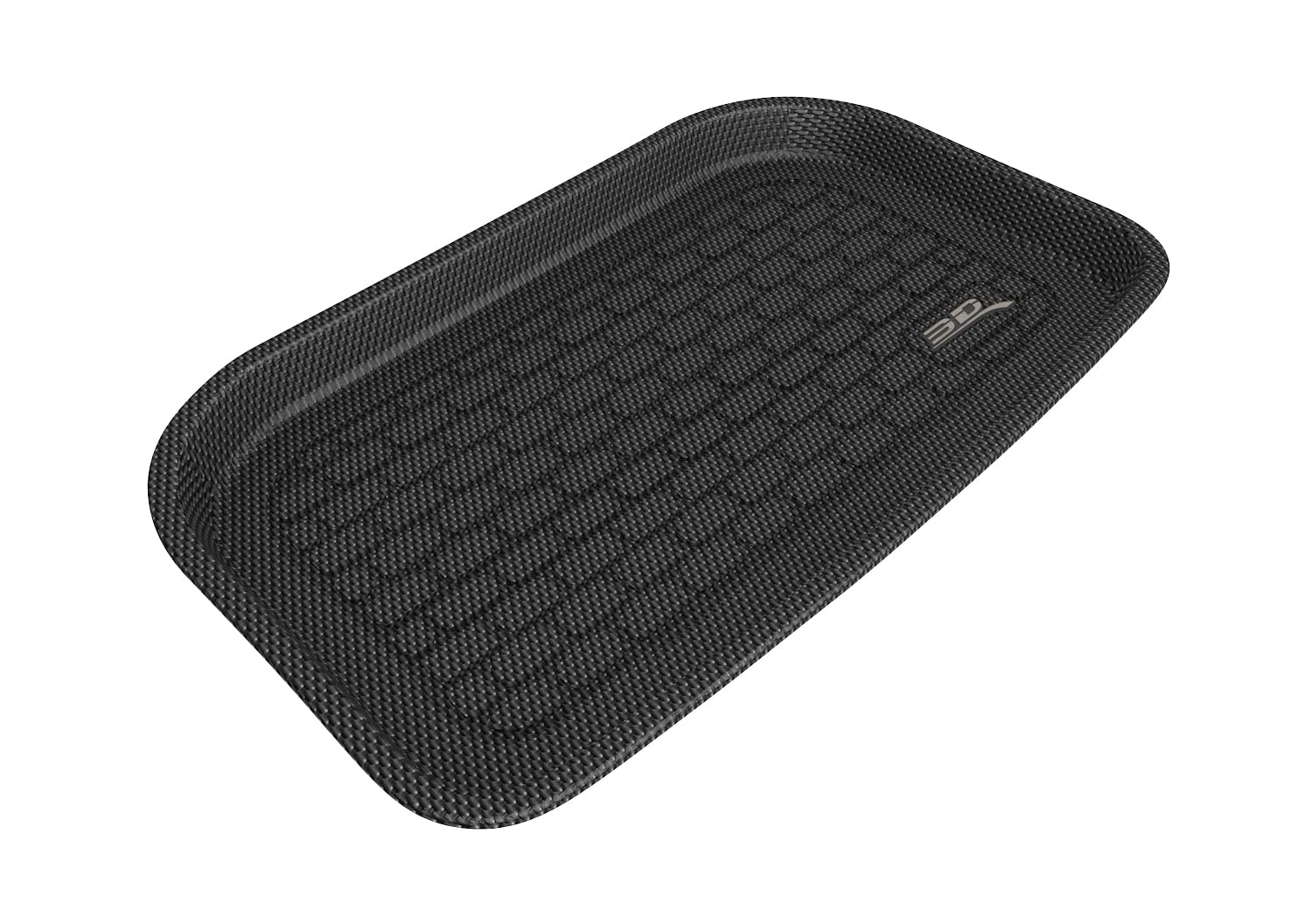 3D MAXpider Custom Fit Kagu Rear Lower Cargo Liner (Black) Compatible with Tesla Model Y 7Seat 20212024  Cargo Liner