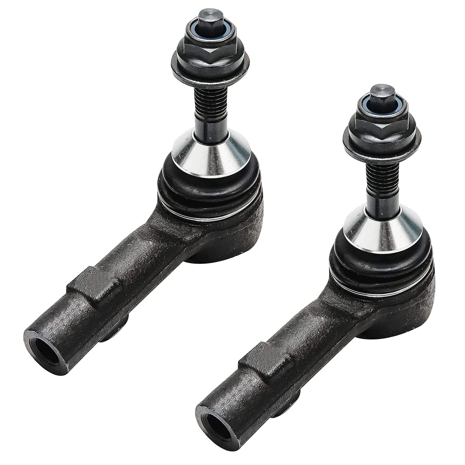 Detroit Axle - Front Tie Rods For Ford Taurus X Freestyle Five Hundred Lincoln Mks Mkt Mercury Montego Sable, 2 Outer Tie Rod Ends Set Replacement