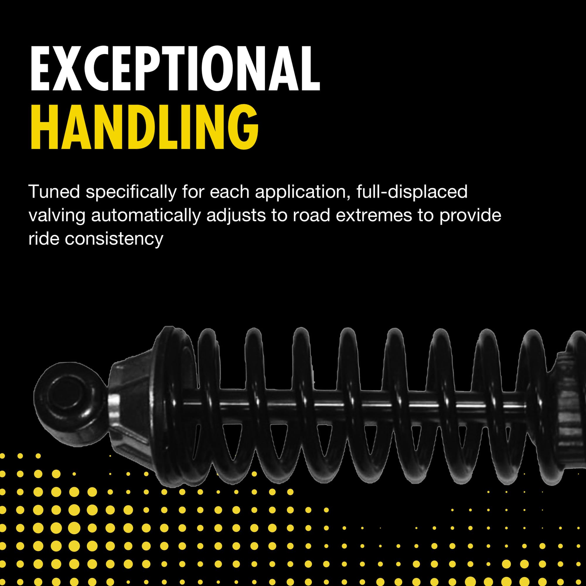 Monroe Load Adjusting 58608 Suspension Shock Absorber And Coil Spring Assembly Pack Of 2 For Ford Ranger
