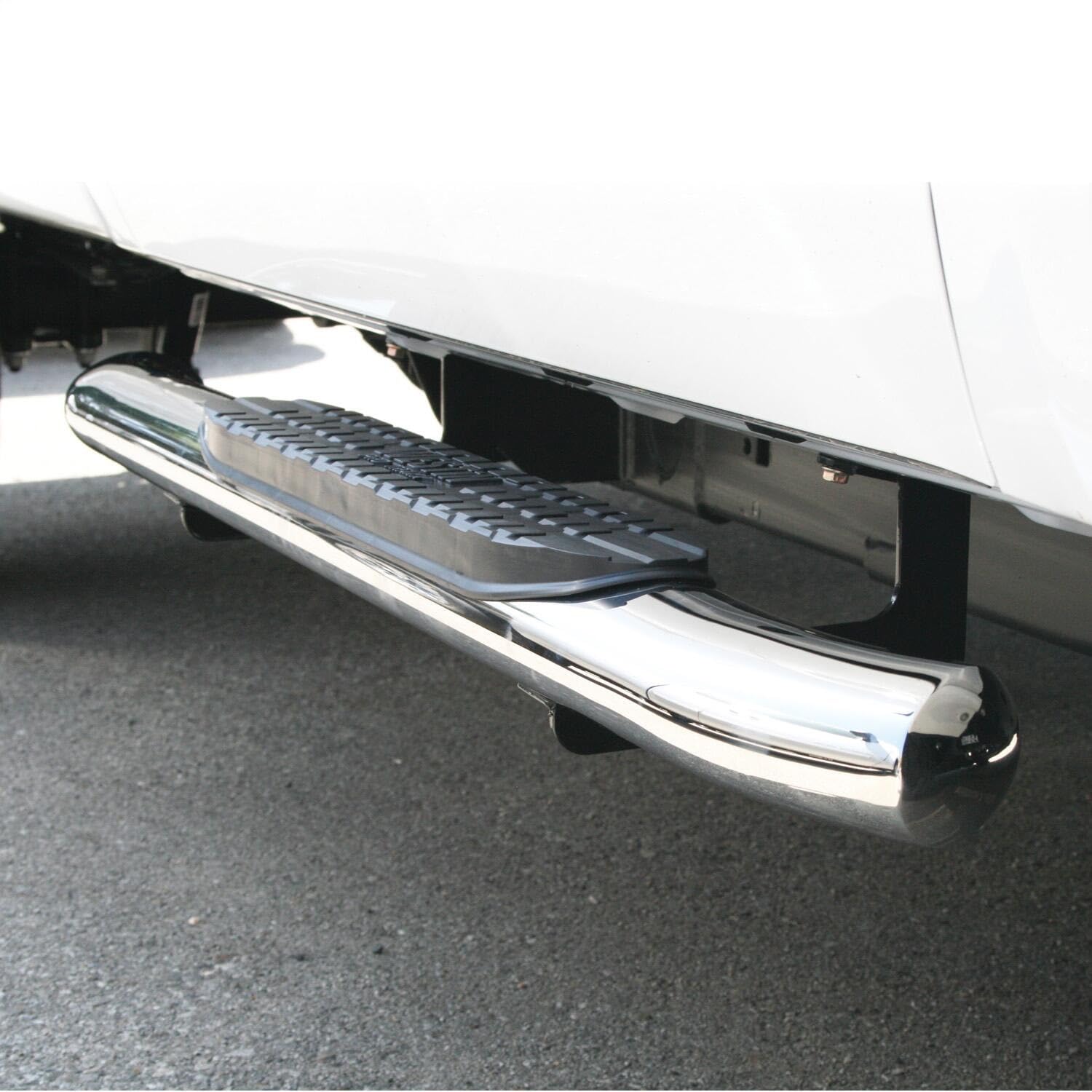 Westin 21-23700 Pro Traxx 4 Oval Nerf Bars Fits 2014-2018 Silverado Sierra 1500 2015-2019 Silverado Sierra 2500 3500 Standard Cab (Incl. Diesel) Polished Pair
