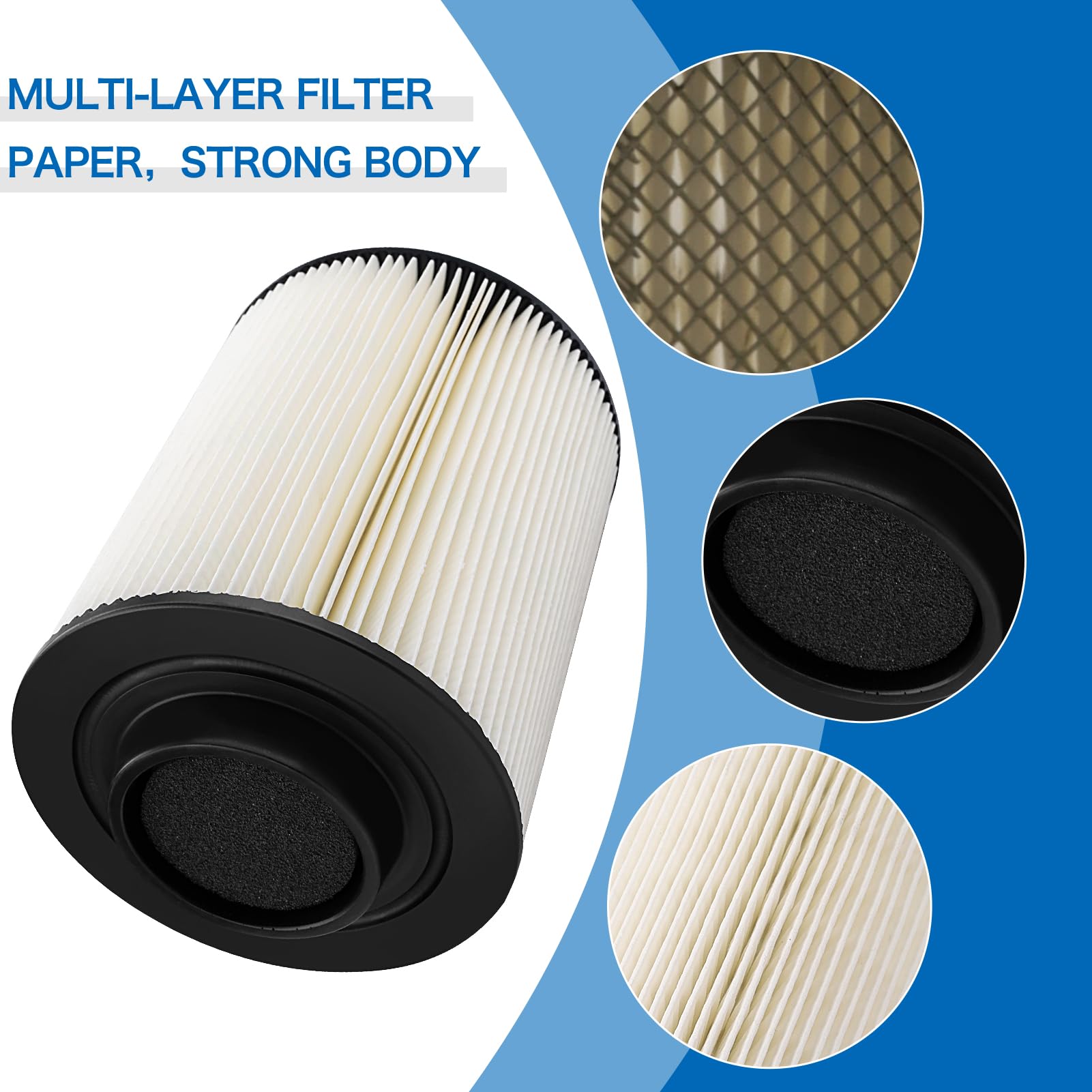 RZR 800 Air Filter Replacement 1240482 1240434 for Polaris RZR 4 800 2010-2013 / RZR 800 EFI 2008-2013 / RZR S 800 EFI 2009-2014