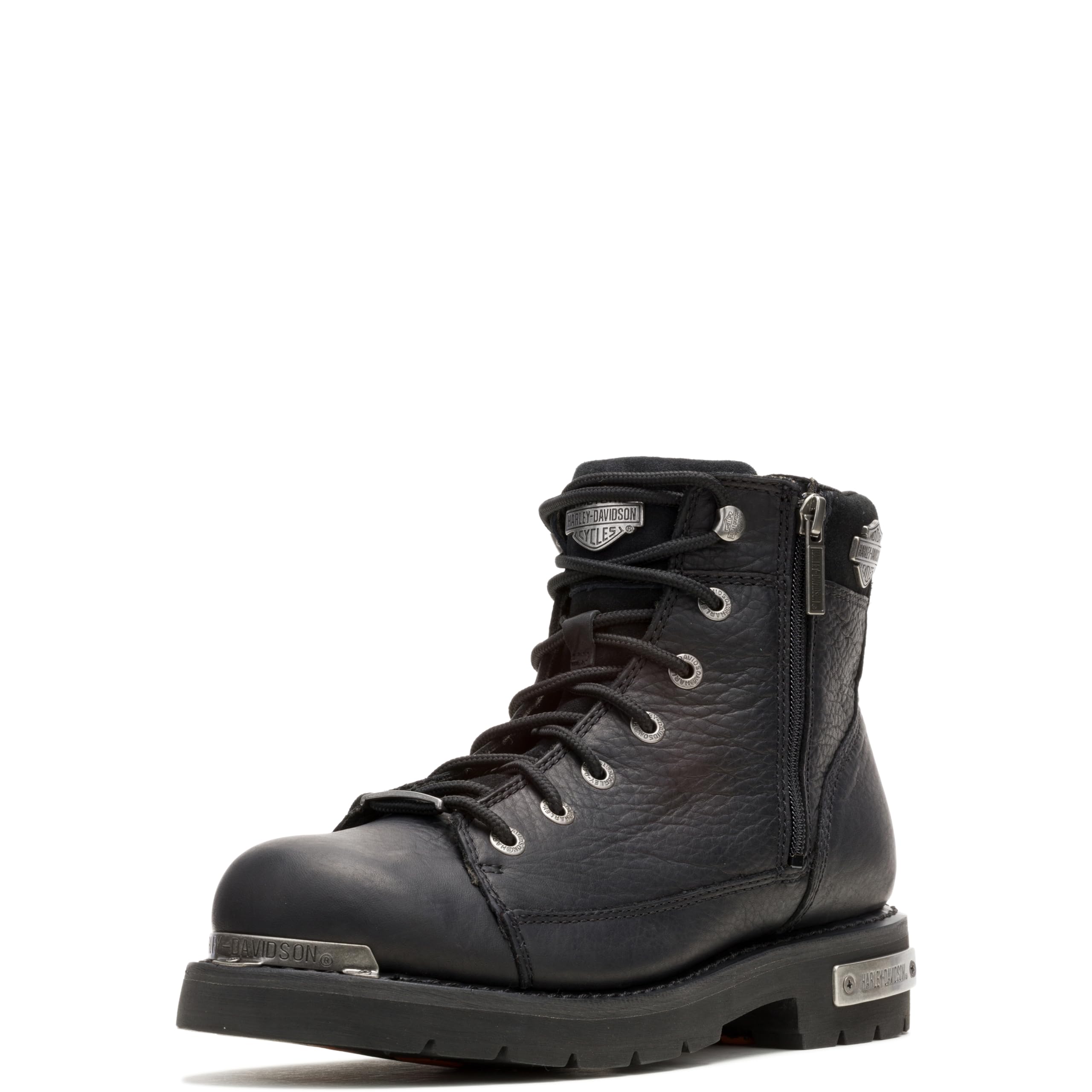 Harley-Davidson Mens Chipman 5.75-Inch Motorcycle Boots D93492 (Black, 13)