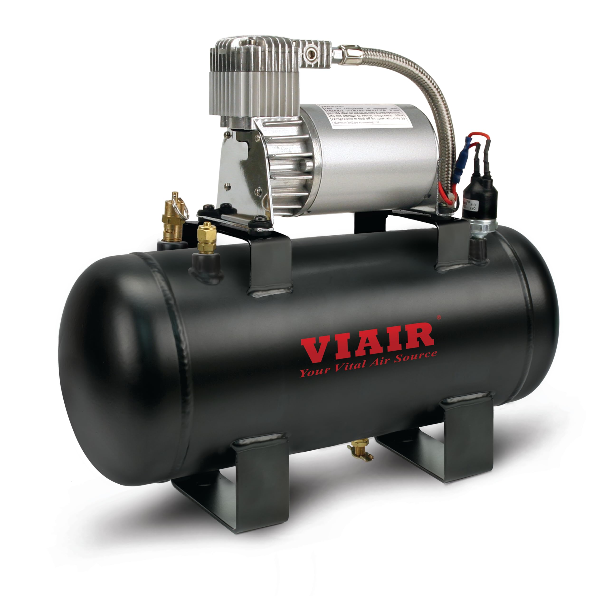 1.5 Gal. Tank Air Source Kit Fast Fill-120 (12V, 120 Psi Compressor)