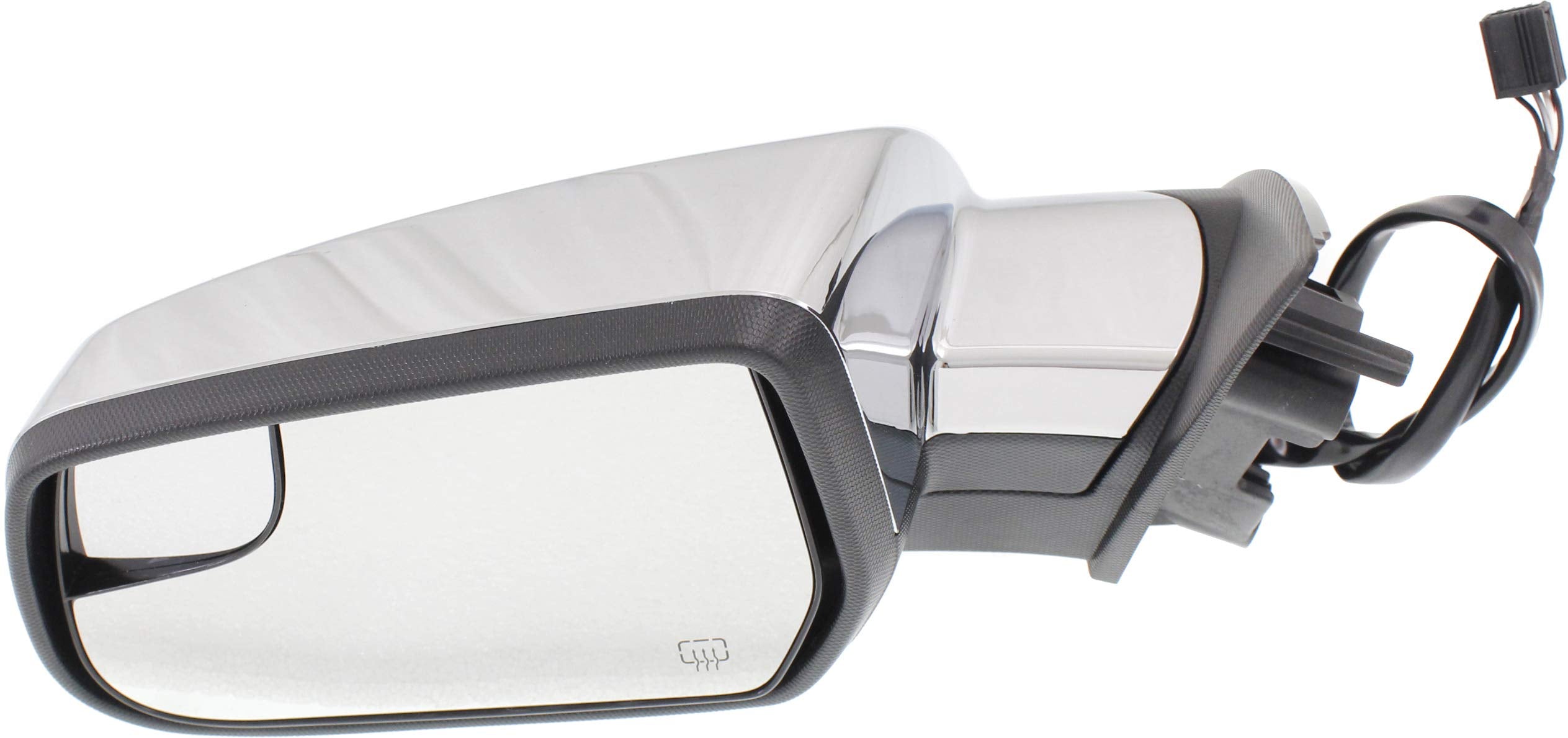 Kool Vue Mirror Driver Side Compatible With 2010-2017 Chevrolet Equinox, Fits 2010-2017 Gmc Terrain Power Glass, Heated