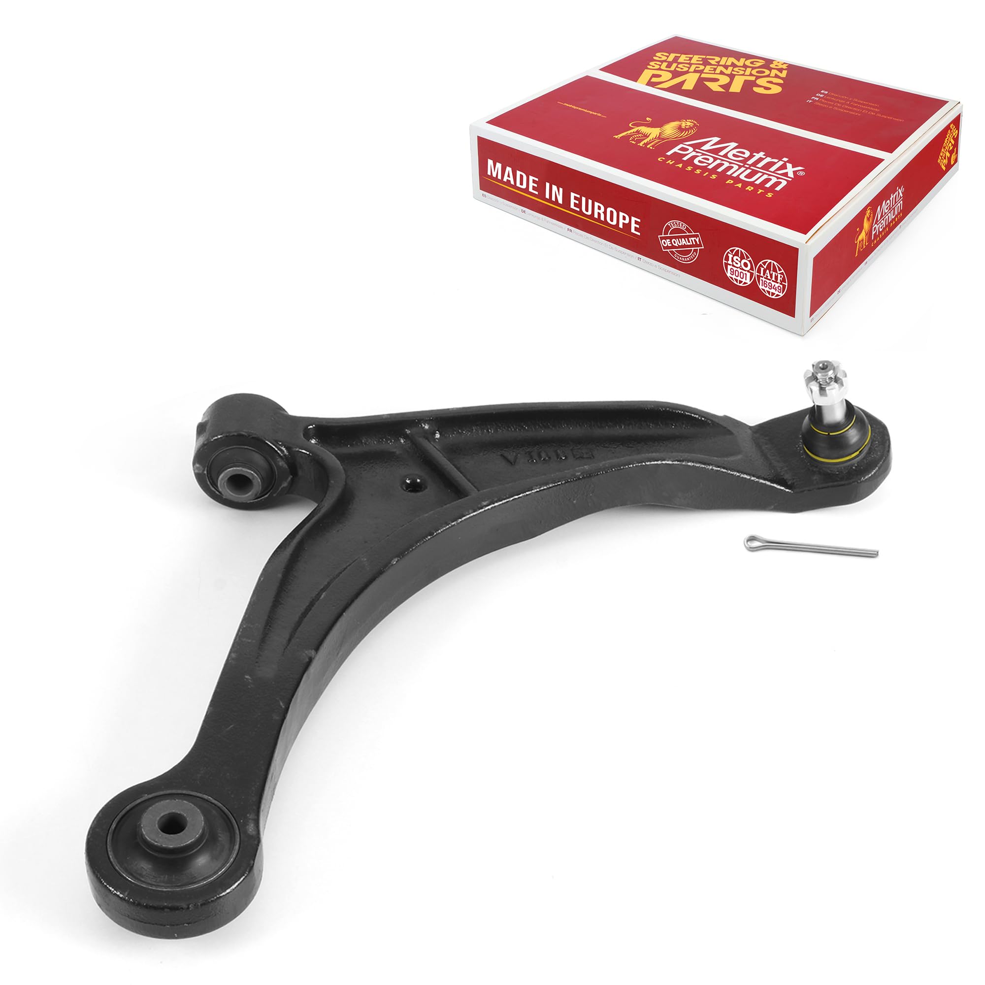 Metrix Premium Chassis Parts - Front Right Lower Control Arm W Ball Joint & Bushing Assembly Fits 2006-2014 Honda Ridgeline, Rep