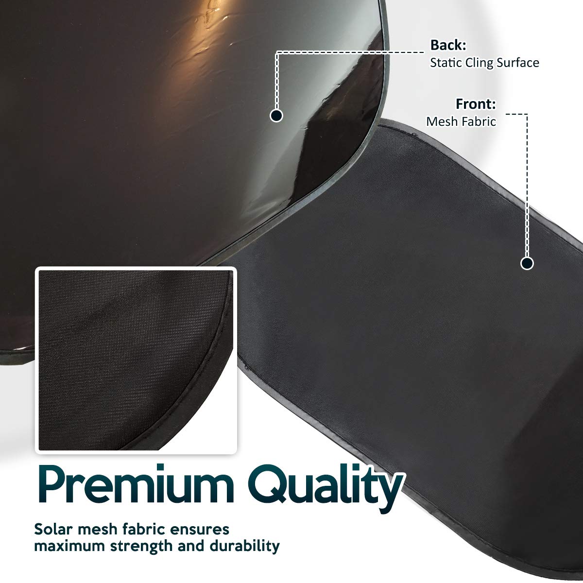 Zone Tech Rear Sun Stop Sunshade