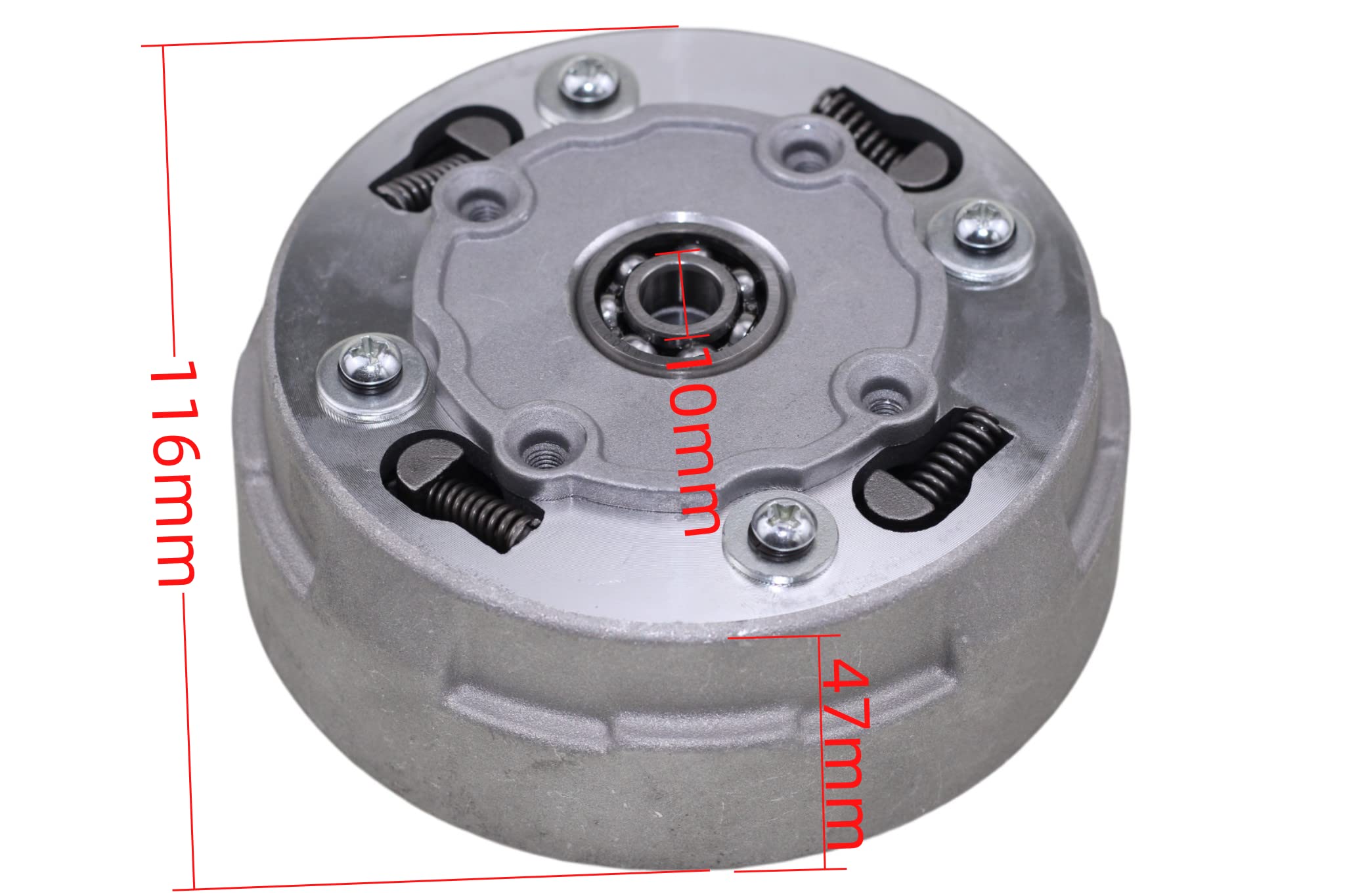 Trkimal Semi Auto Clutch Assembly 17Teeth For 50Cc 70Cc 90Cc 110Cc 125Cc 135Cc Engine Dirt Bikes Atv Quad Go-Kart Taotao Kazuma