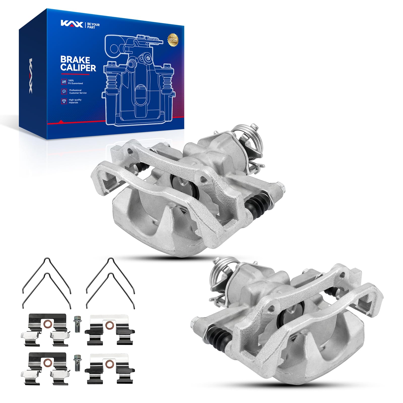 KAX 18B5424+18B5425 Brake Caliper For Dodge Dart 2013-2016, Rear Calipers, Automotive Replacement Brake Calipers