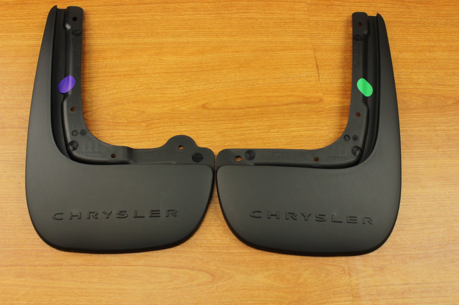 Chrysler Pacifica Rear Mud Flap Splash Guard Set Mopar Oem