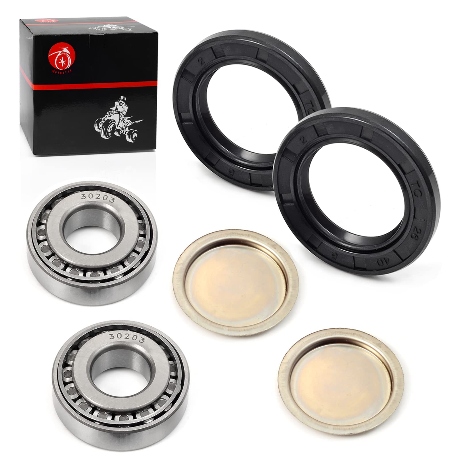 Swingarm Bearing Seal Kit for Honda Recon 250 TRX250X TRX250EX TRX 250 TE/TM Rancher 350 400 Fourtrax Foreman 300 400 450 TRX 30