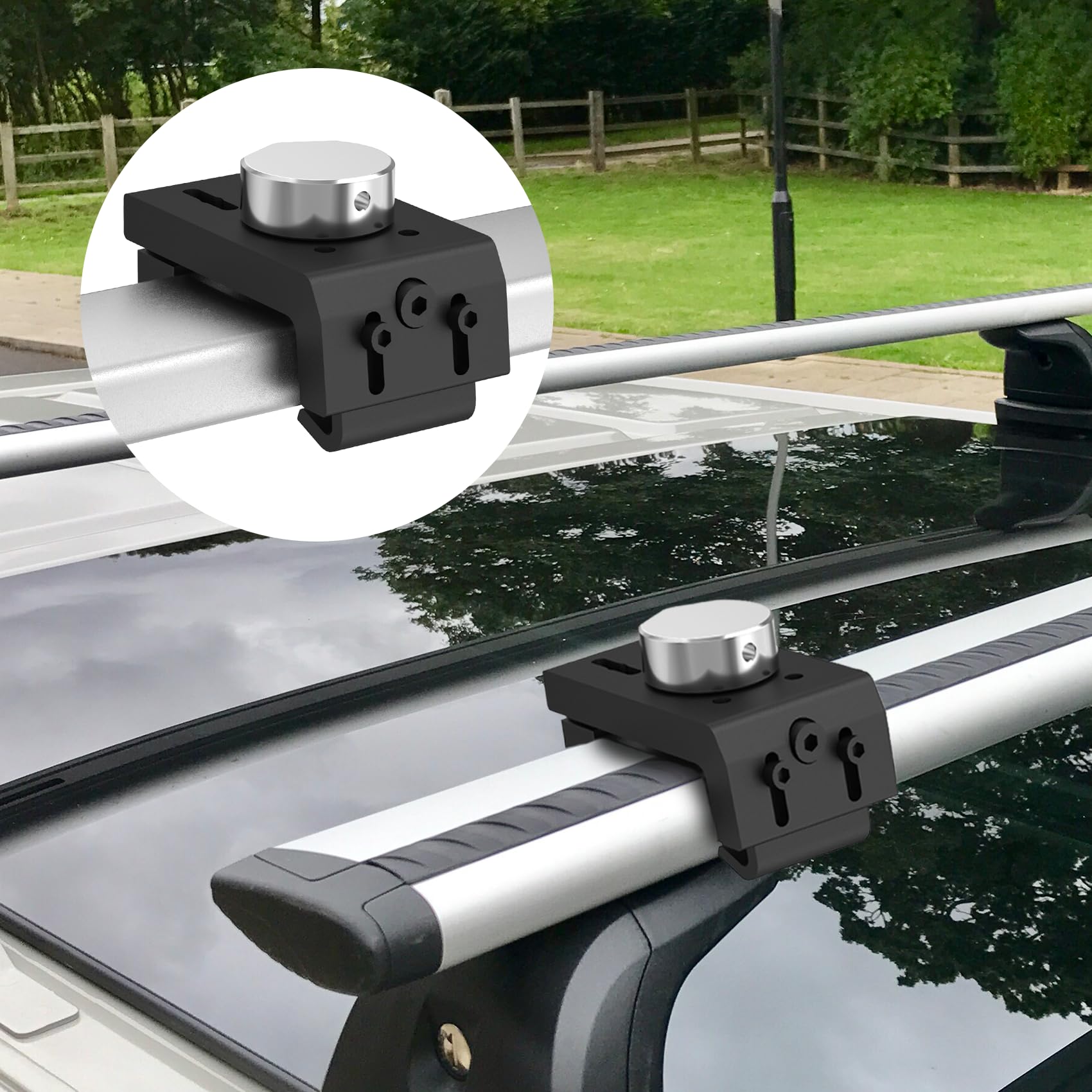 Starlink Mini Mount, Starlink Mini Rv Ladder Mount, Starlink Mini Roof Rack Mount,Universally Adjustable Angle Clamp Add an Alum