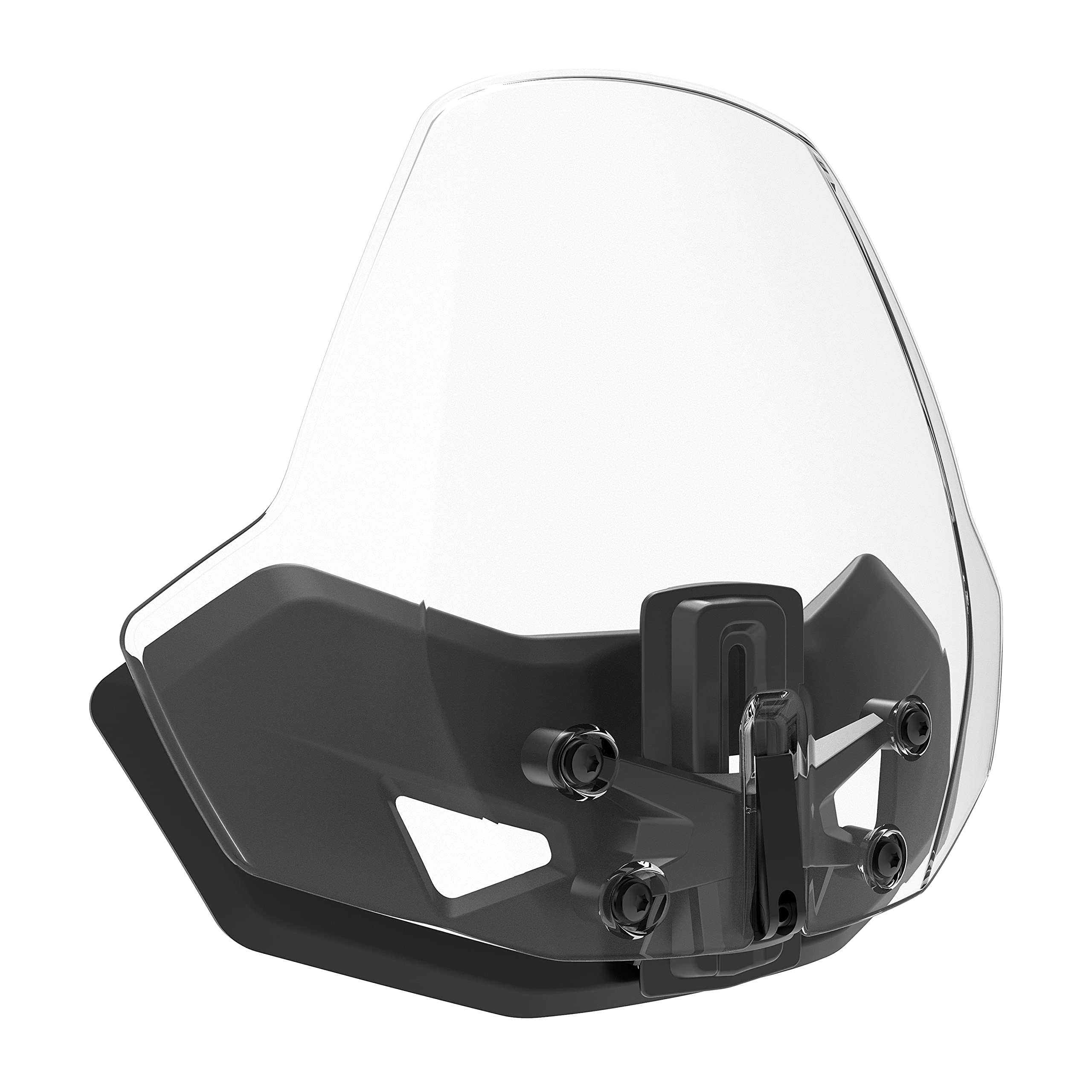 SAUTVS Adjustable Front Windshield for Can-Am Ryker 600/900 - Clear Polycarbonate Hard Coated, Fits All Models (1PC)