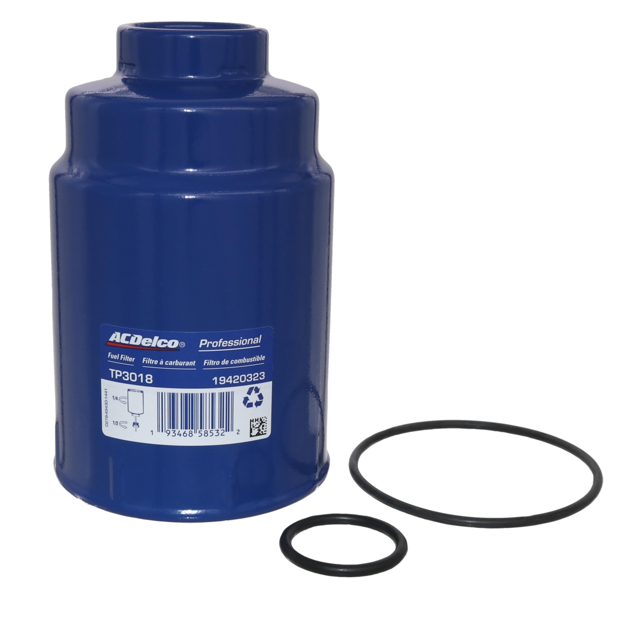 Gm Parts Gm Genuine Parts Tp3018 (19431541) Fuel Filter Kit