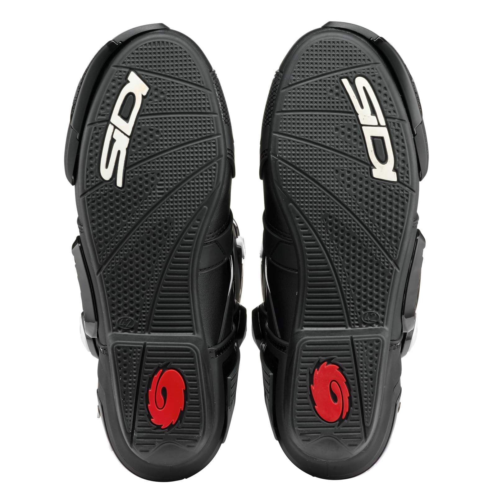 SIDI Men's Motorcycle Boots, Black White, 44 EU