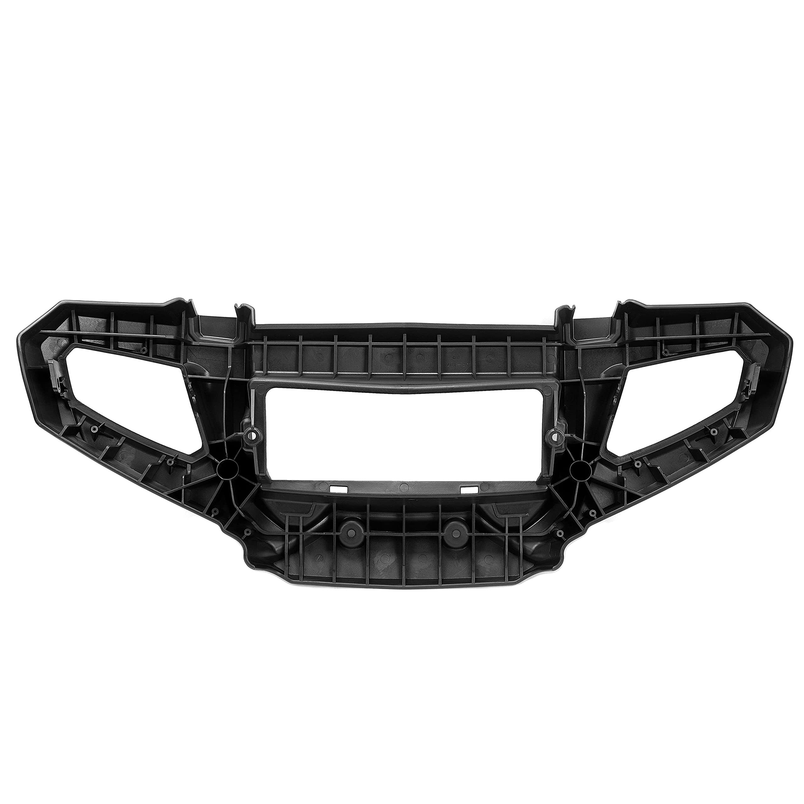 HECASA Front Bumper Brush Guard for 2006-2010 Polaris Sportsman ATV, Black, Model MO-314, Durable Plastic Construction
