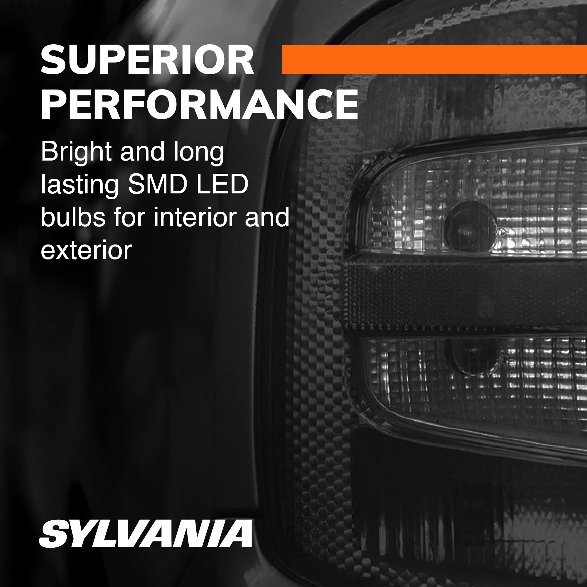 Sylvania 3157 White Led Bulb, (Contains 2 Bulbs)