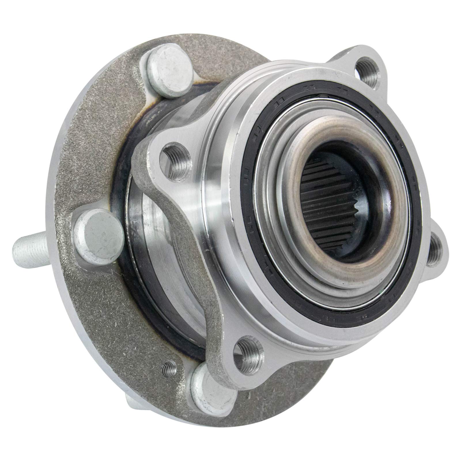 Trq Wheel Hub Bearings Assembly Set Compatible With 2007-2014 Hyundai Santa Fe 2013-2014 Santa Fe Sport 2007-2012 Veracruz 2011-