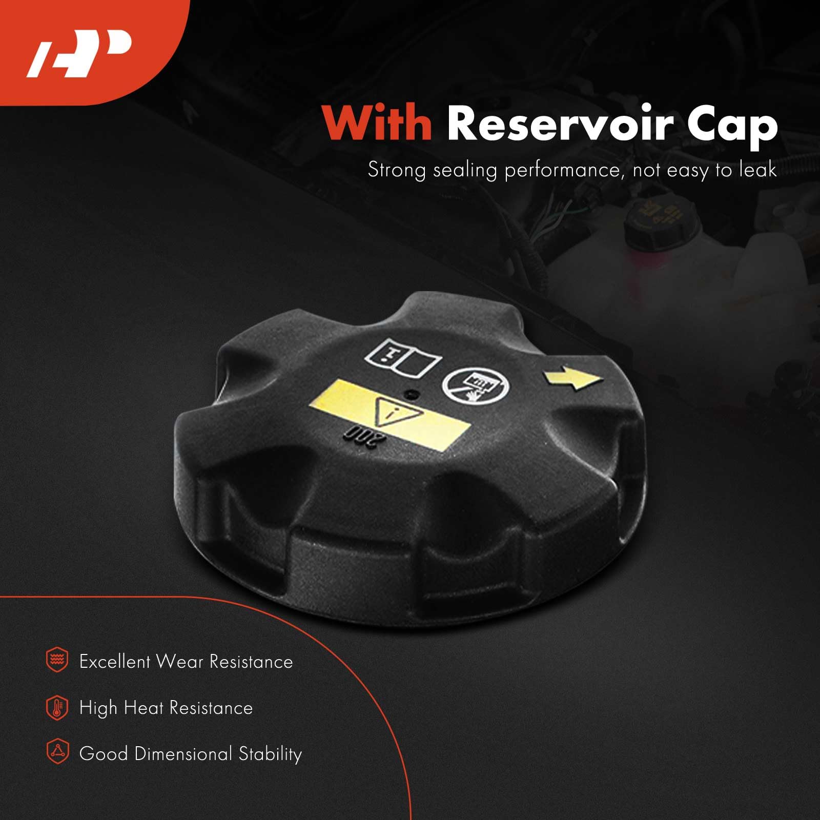 A-Premium Engine Coolant Overflow Recovery Reservoir Tank [With Sensor & Cap] Compatible With Bmw [E90 E92 E93] 335I Xdrive 2009