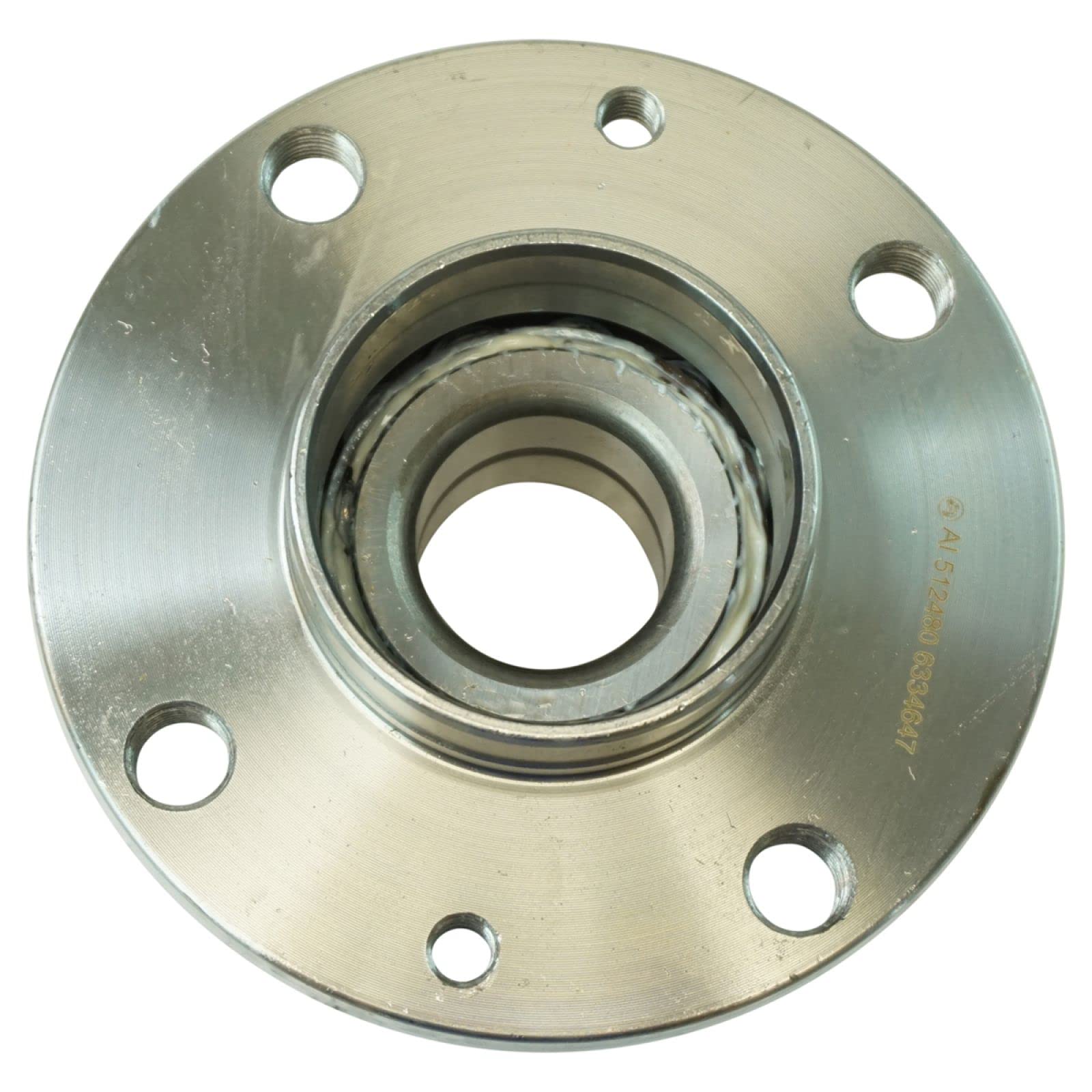 Trq Rear Wheel Hub Bearings Assembly Set Compatible With 2012-2019 Fiat 500