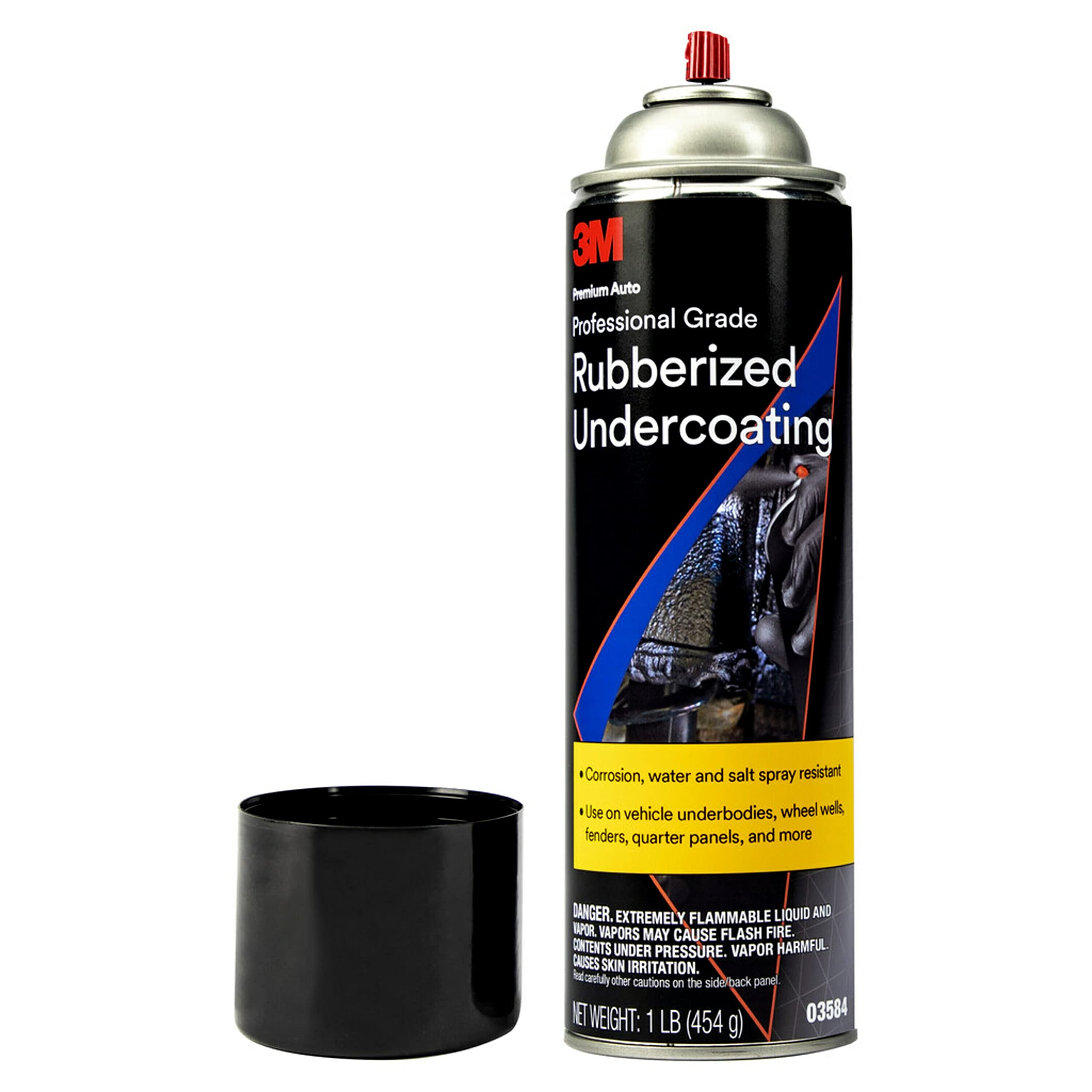 3M 3584 Professional Grade Rubberized Undercoating 6 16Oz Cans