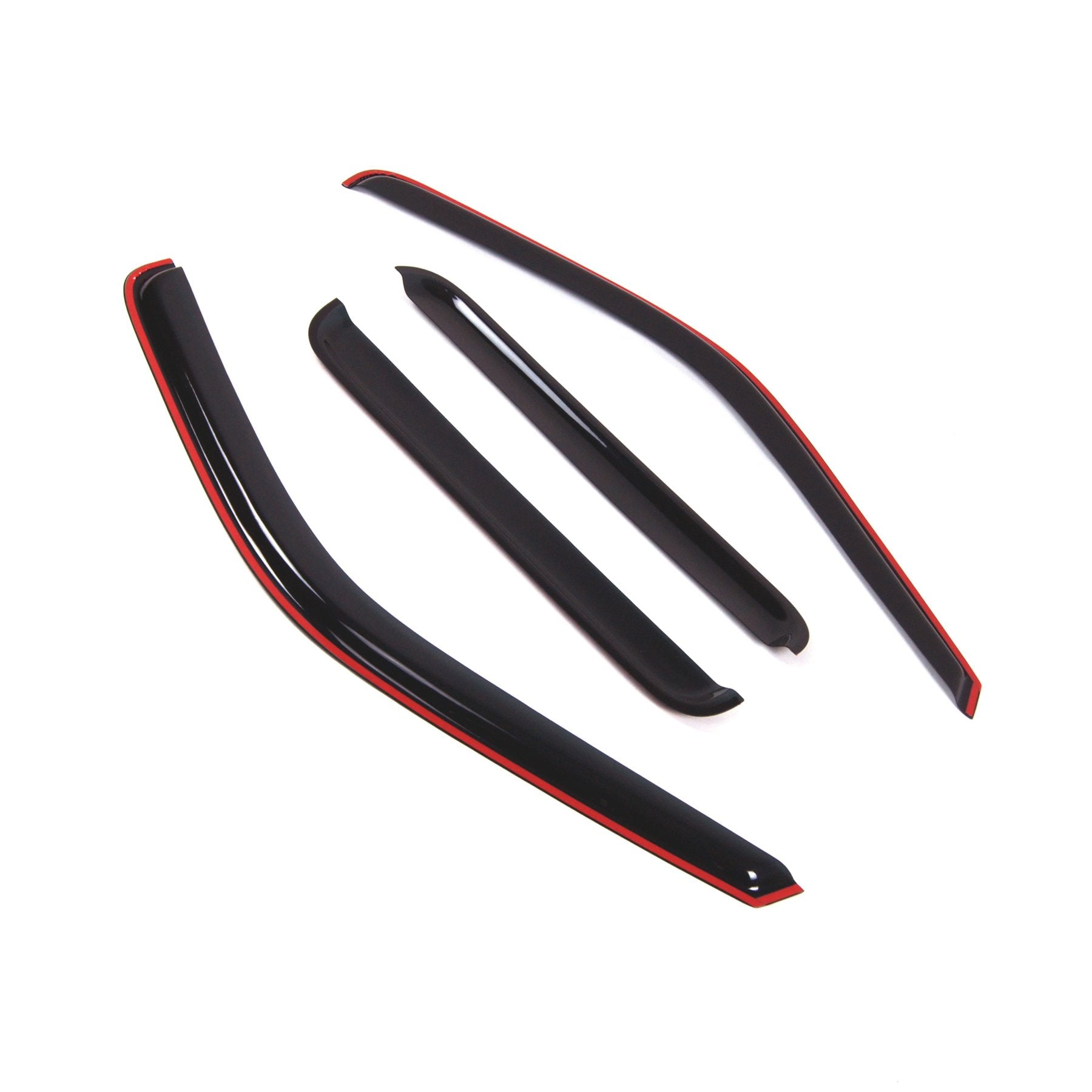 Car Window Rain Guard | In-Channel Visors Auto Side Window Deflectors | Windows Visor Rain Shields Compatible With 1999-2016 For