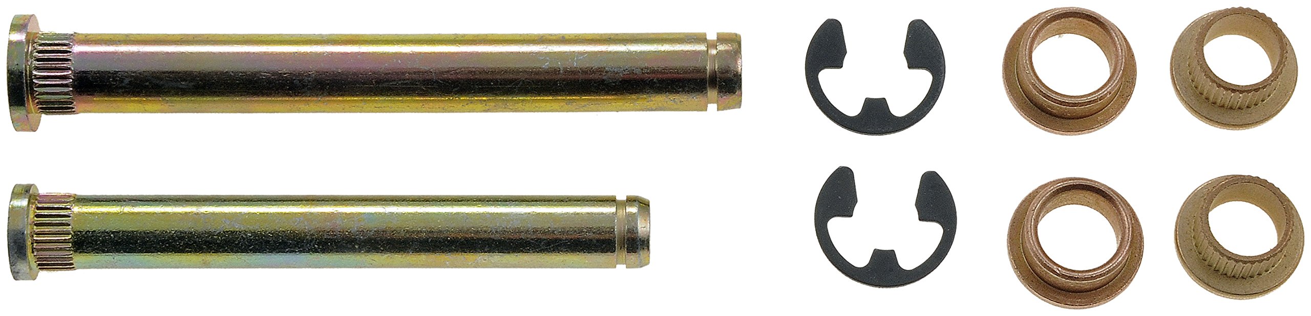 Dorman 38423 Door Hinge Pin And Bushing Kit - 2 Pins, 4 Bushings And 2 Clip Compatible With Select Dodge Models, 2 Pack