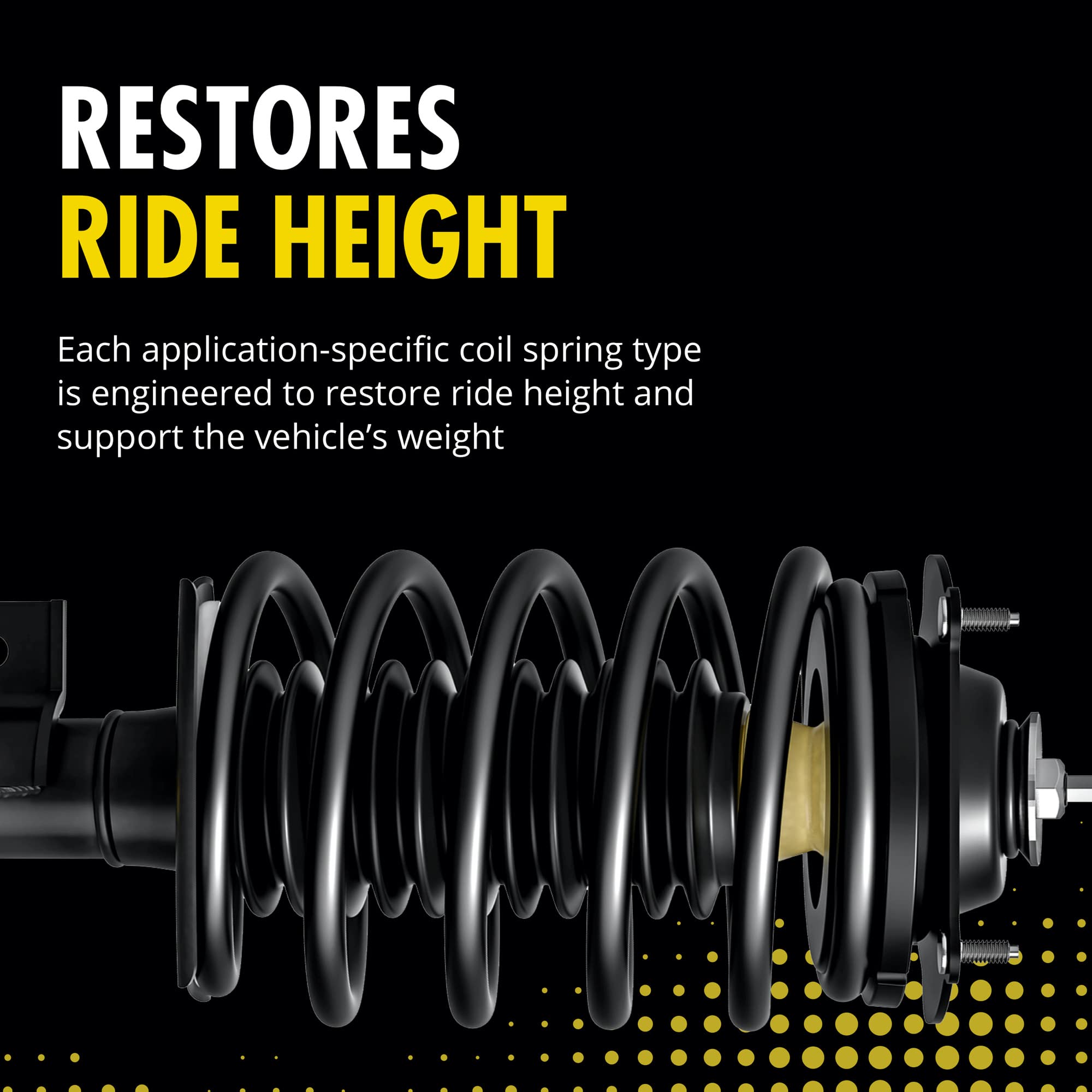 Monroe Quick-Strut 171124 Suspension Strut And Coil Spring Assembly For Ford Explorer