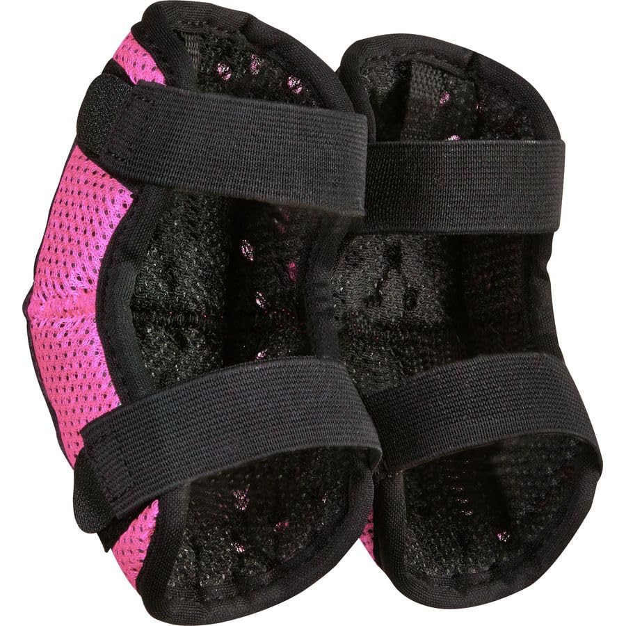 Fox Racing Peewee Titan Motocross Elbow Guard, Black/Pink, S/M