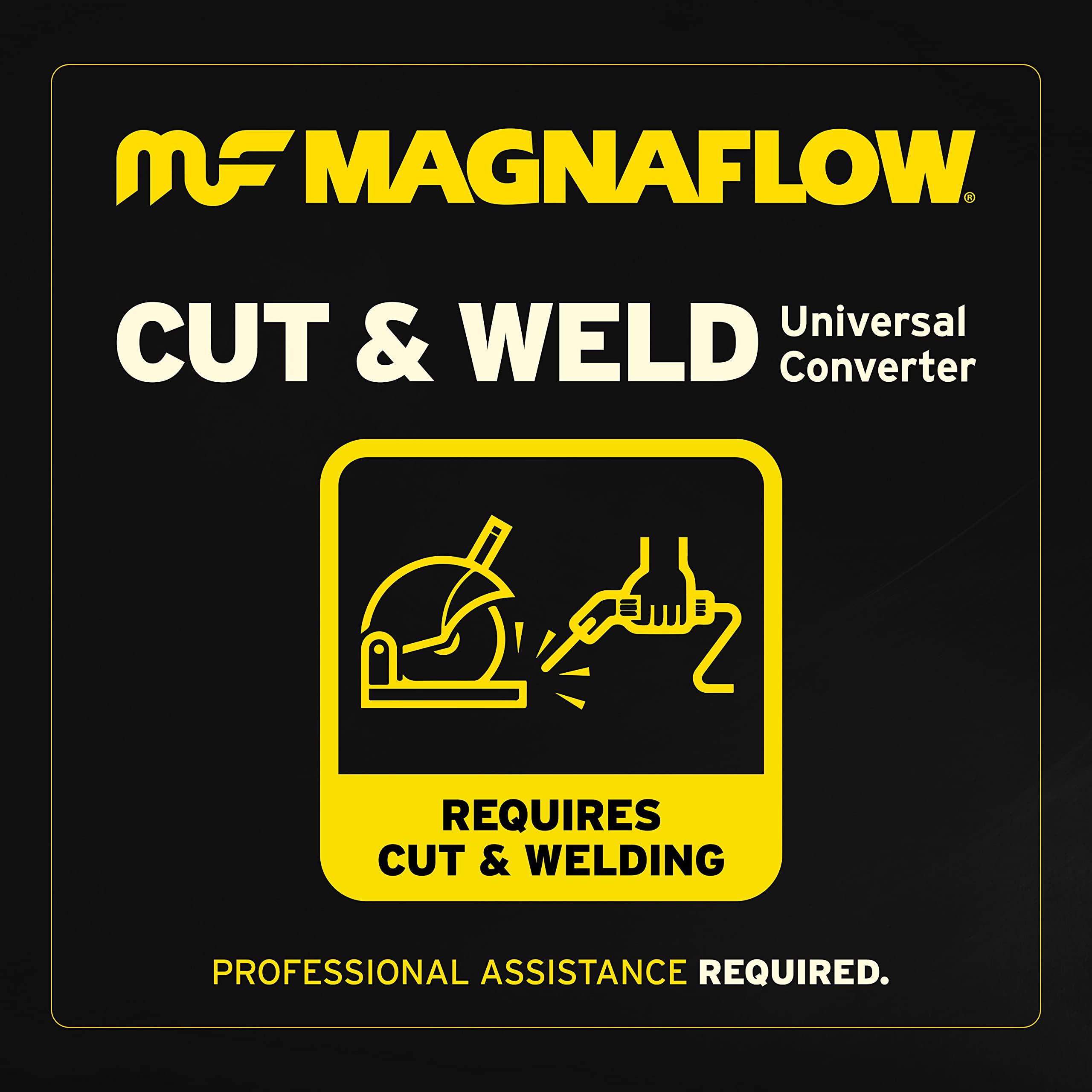 Magnaflow Catalytic Converter 91006: Standard Grade, Universal Fit (Epa Compliant)