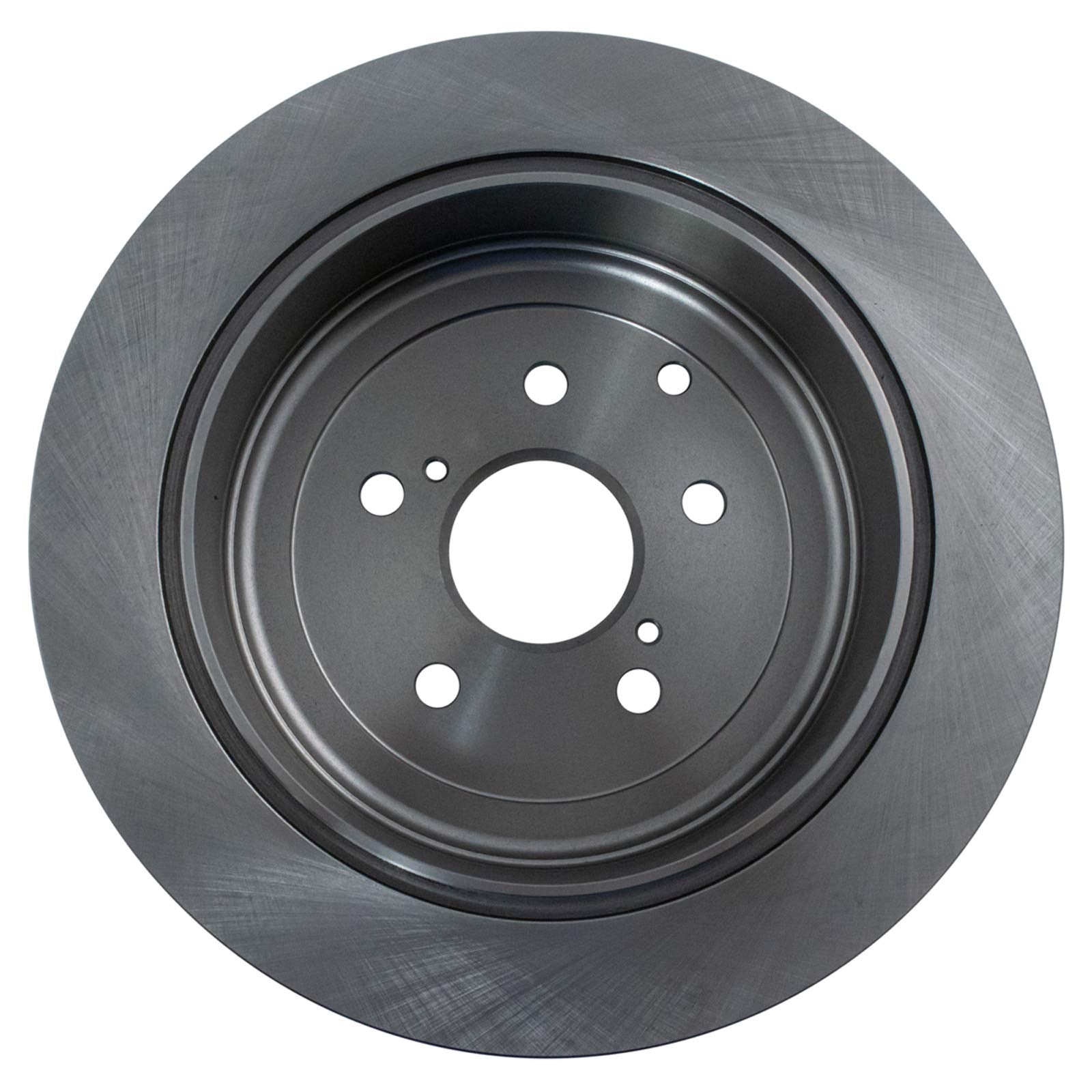 TRQ Rear Brake Pad & Rotor Kit Brake Pads Brake Rotor Ceramic Compatible with 2010-2015 Lexus RX350 RX450h 2014-2019 Toyota High
