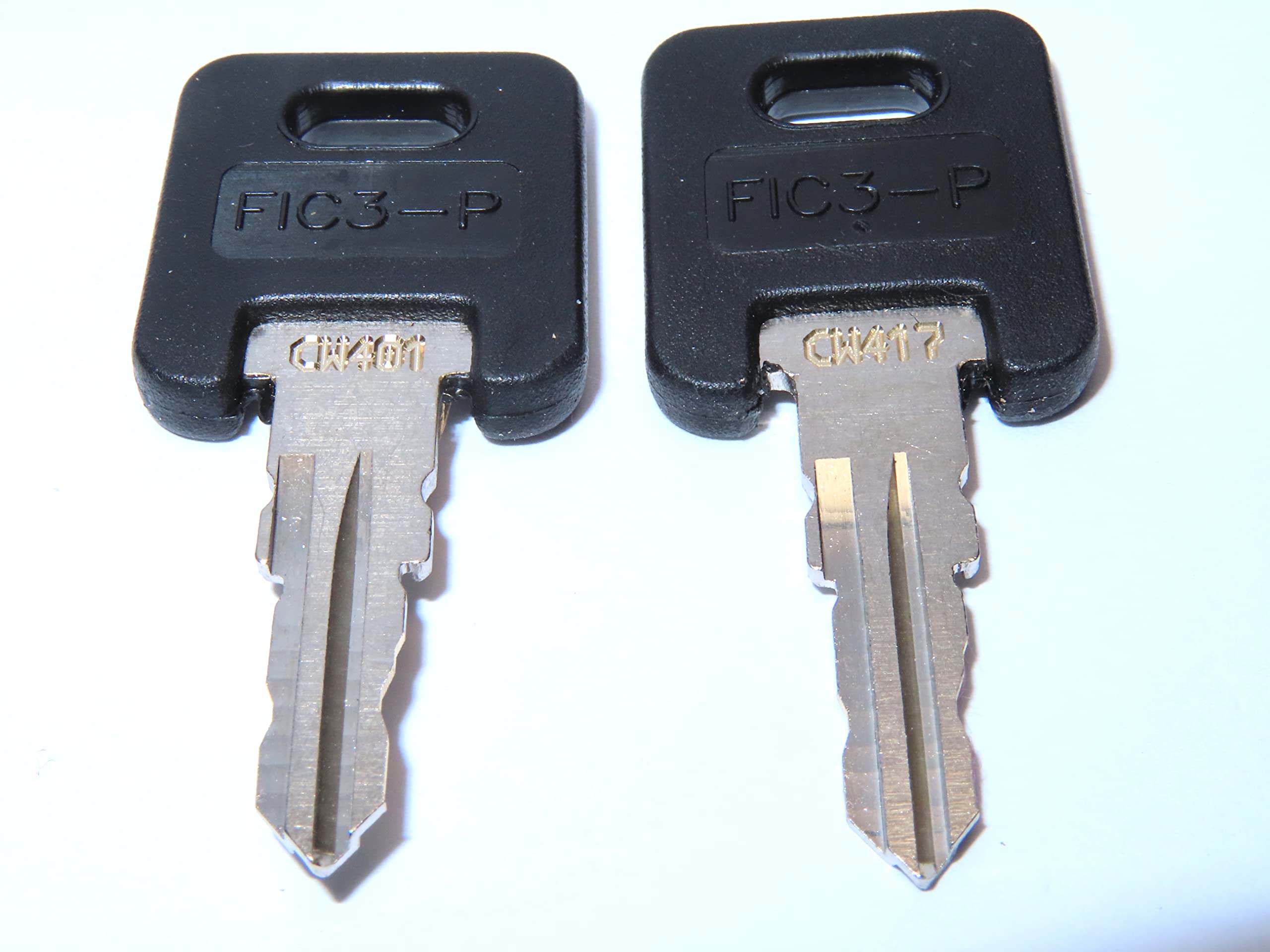 Cw414 Key Fic Rv Motorhome Trailer Camper Cwkeys 2 Keys Cut To Lock/Key Number From Cw401 To Cw417 2 Working Keys Travel Trailer