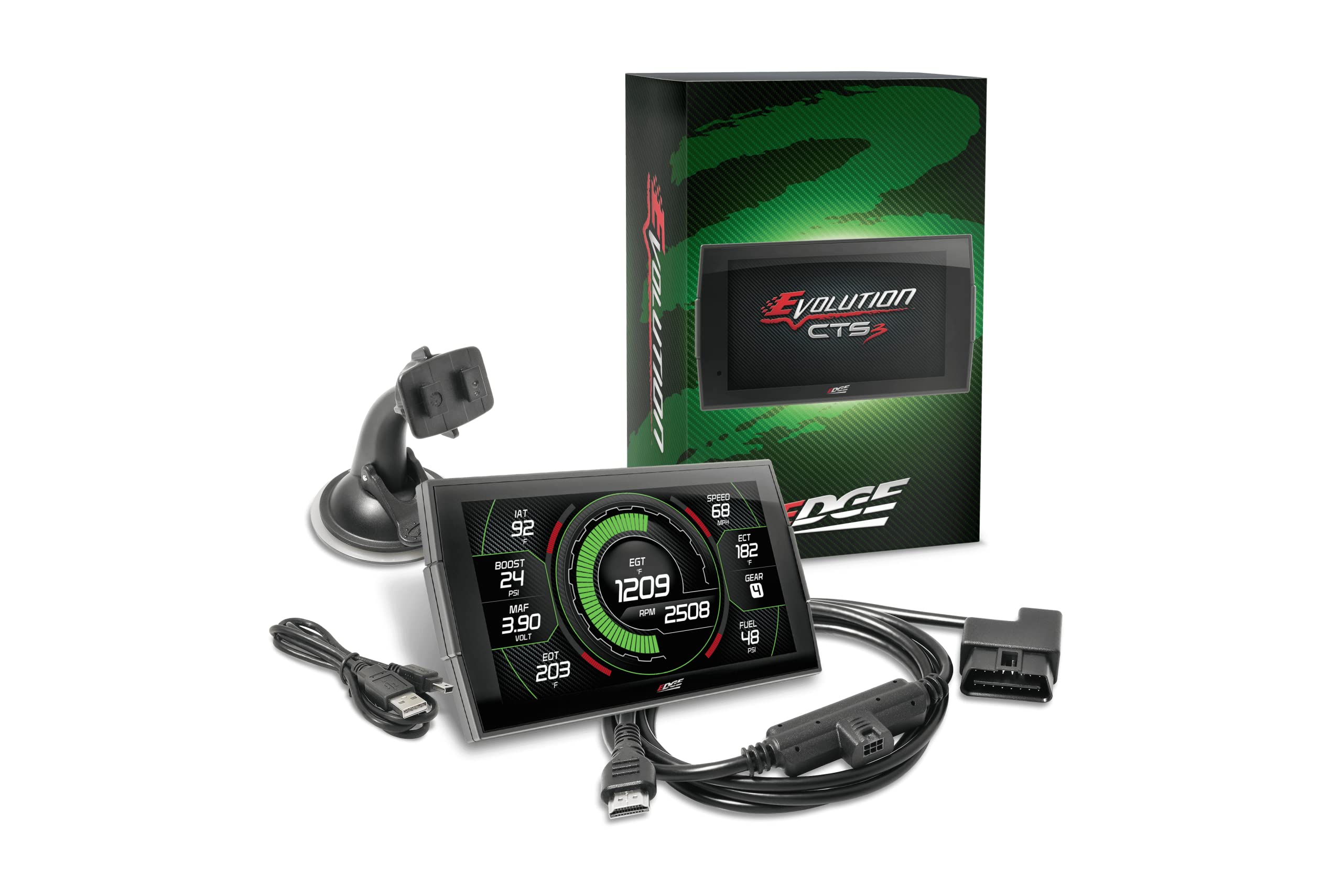 Precision Parts Edge Evo CTS3 Evolution 50 State Compatible with 1994.5-2020 F250/F250 Powerstroke Diesel 6.0 7.3 6.4 6.7 Super