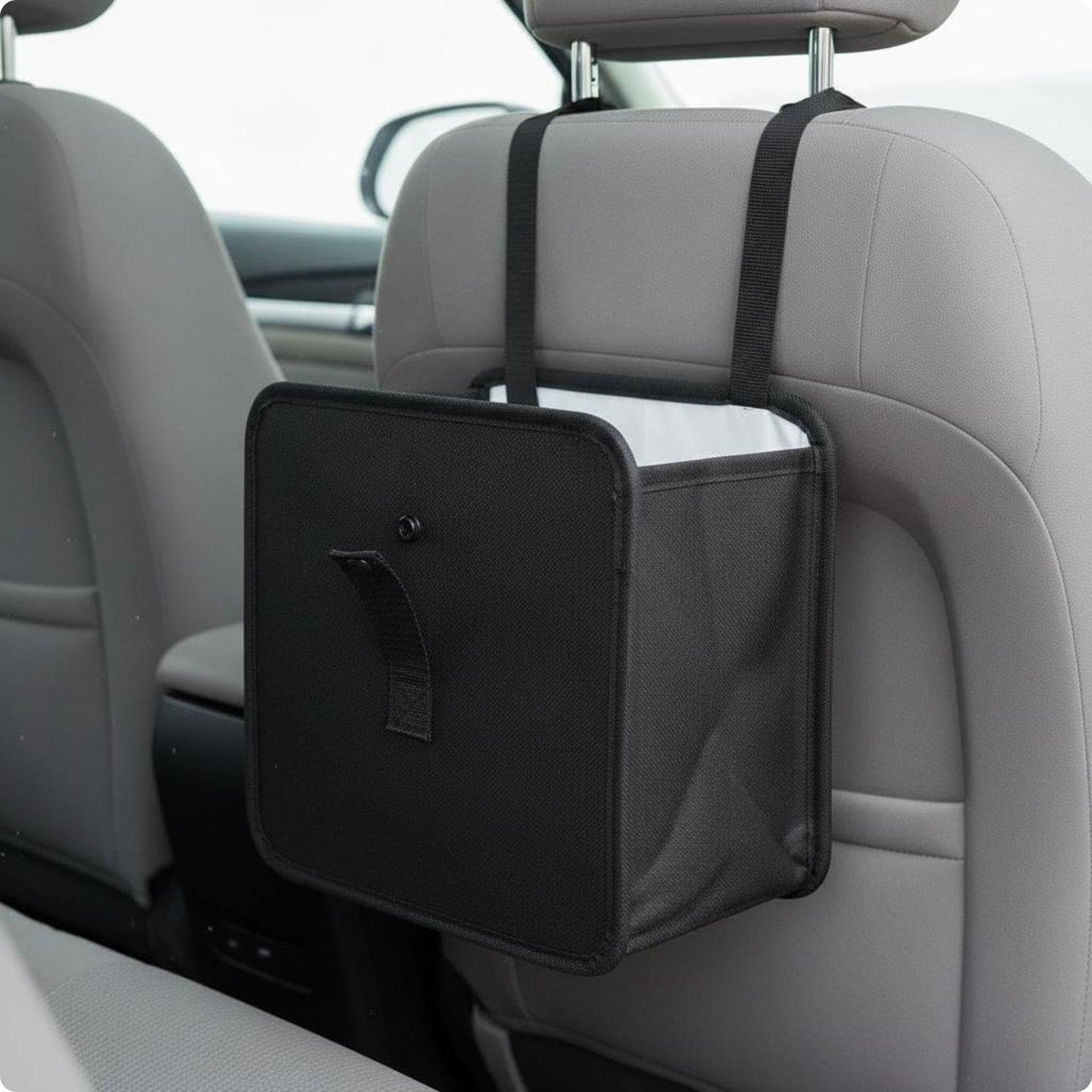 ZELPHORA Seat Back Trash Bag MultiFunction Hanging Car in the Space Saving Car Trash Can for Commute, Road Trip