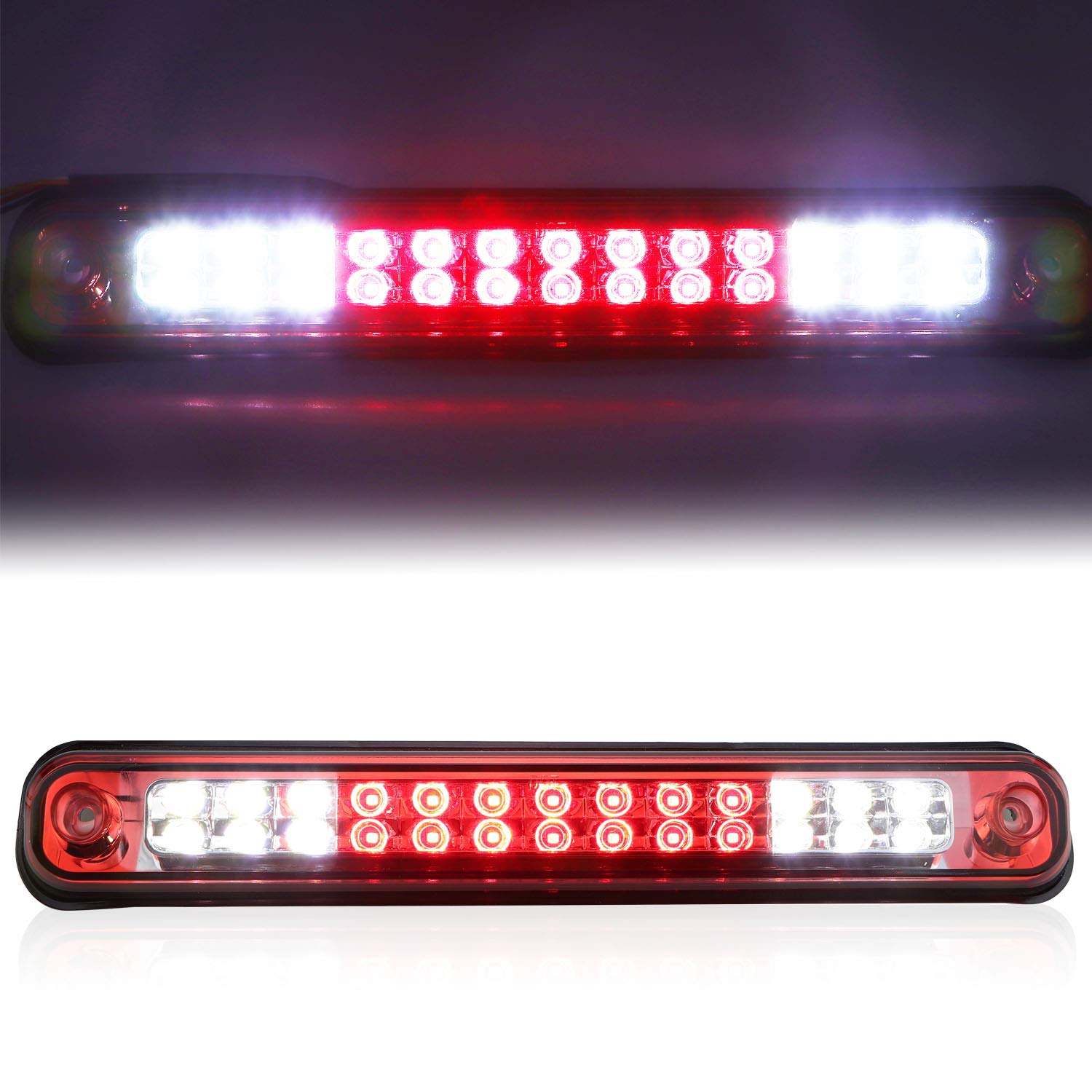 Tresound 3Rd Third Brake Light For 1988-1999 Chevy/Gmc C1500 C2500 K1500 K2500 Silverado Blazer Led Cargo Lamp High Mount Stop L