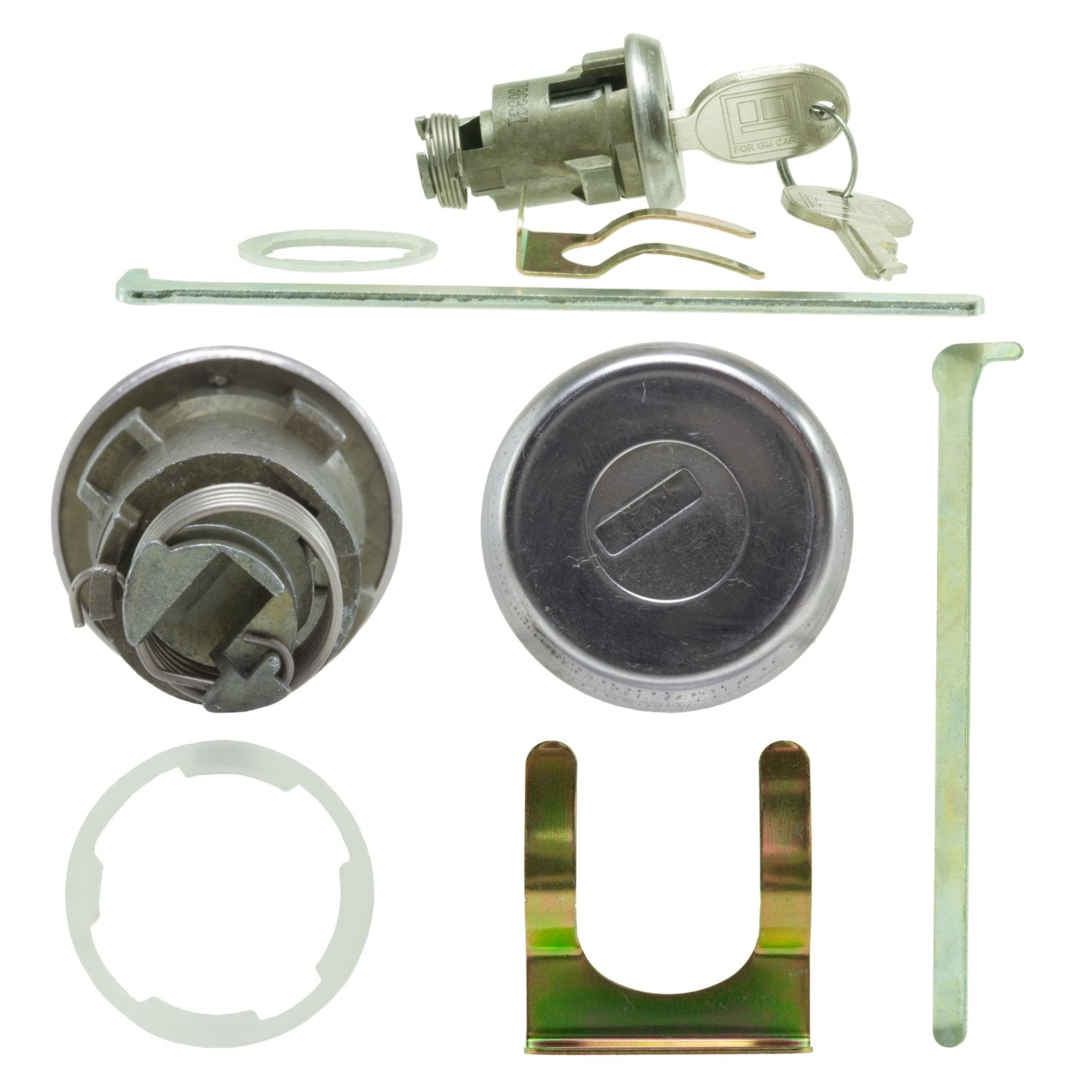 Gm Genuine Parts D1425B Trunk Lock With Key Silver