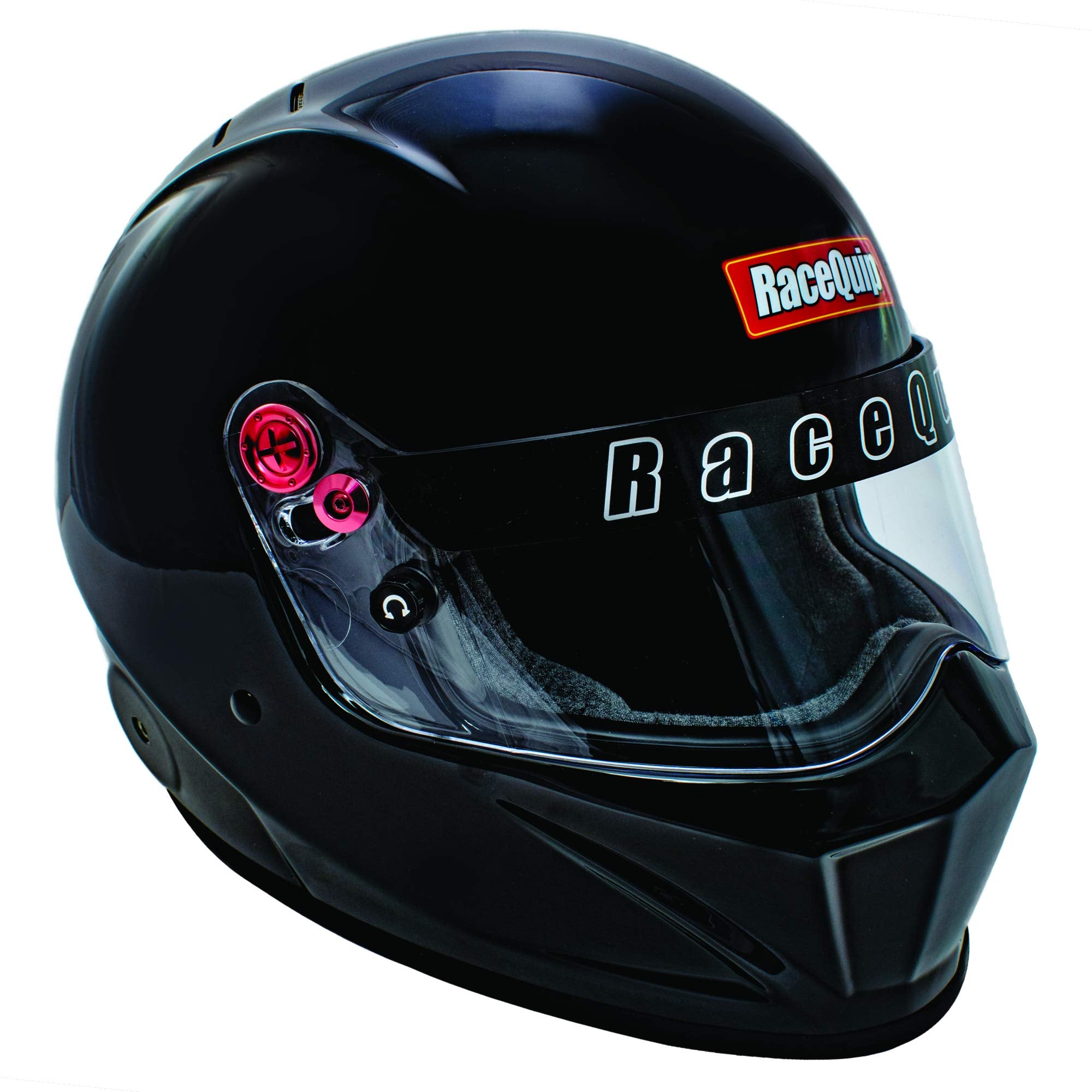 Racequip Full Face Helmet Vesta20 Series Snell Sa2020 Rated Gloss Black 2X-Large 286007