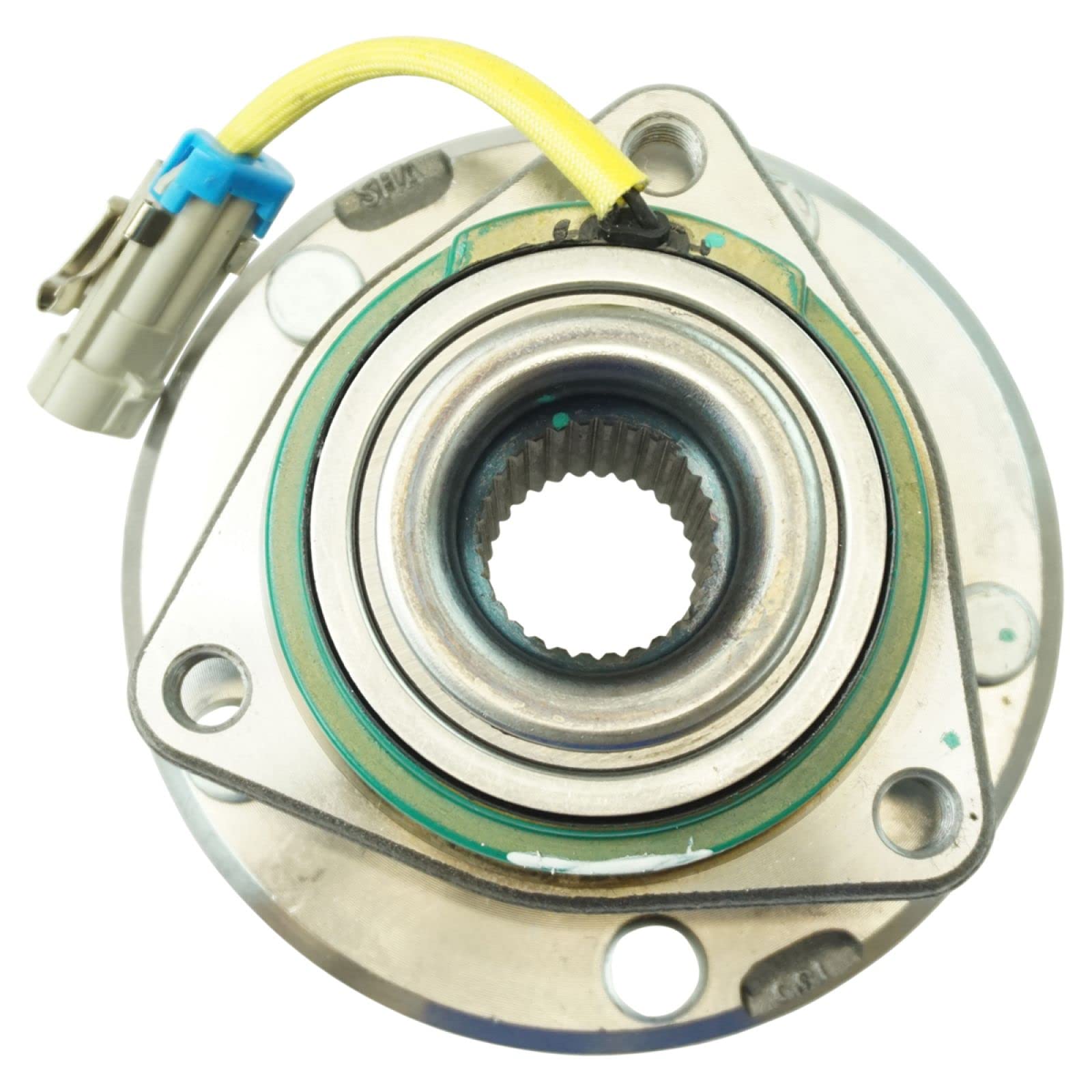 Trq Rear Wheel Hub Bearings Assembly Set Compatible With 2009 Cadillac Xlr 2009-2013 Chevrolet Corvette