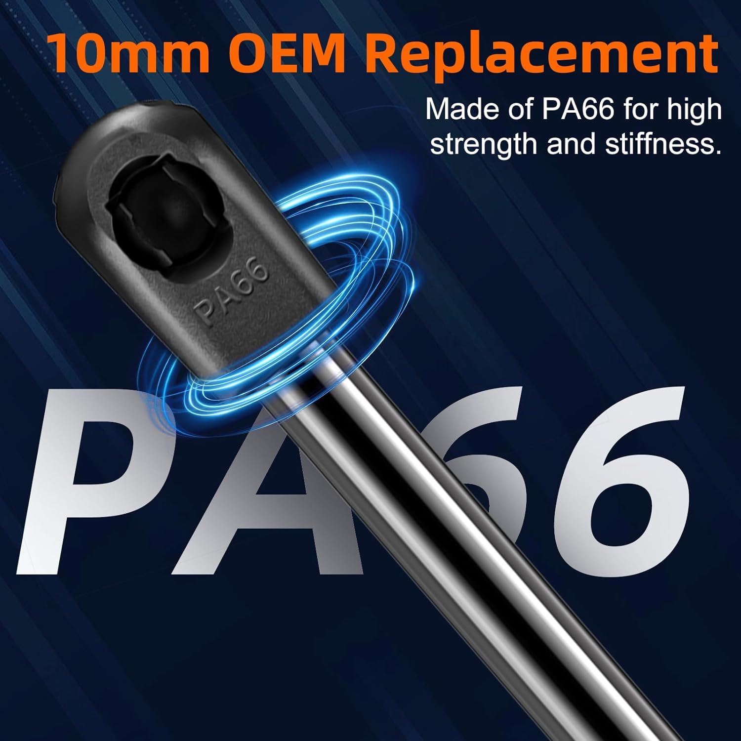 Euplokeer Qty (2) Heavy Duty C16-08054 20In Gas Strut Spring - 100Lb/445N - Rv Bed Lift Strut For Camper Bed Queen Size, Pickup