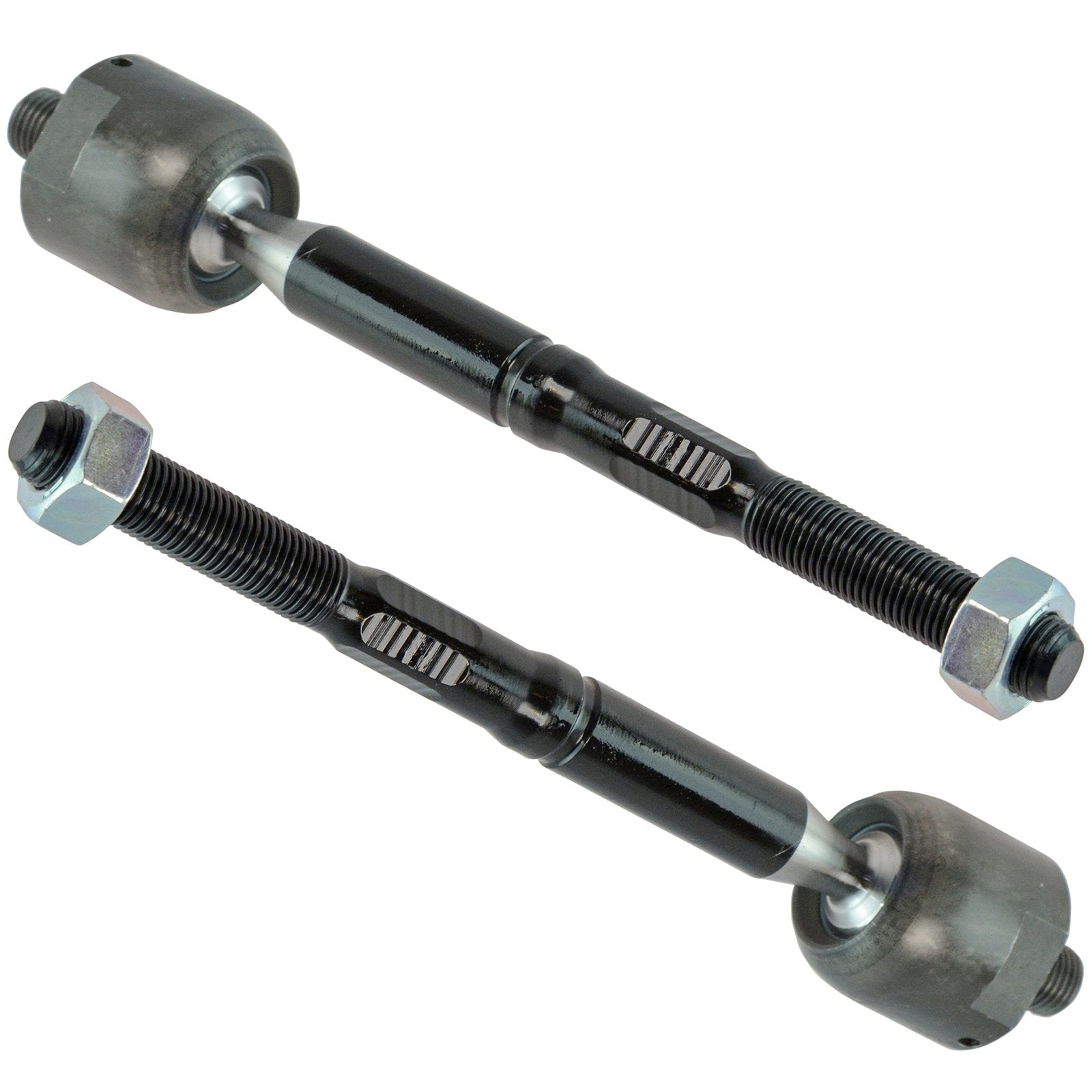 TRQ Front Inner Tie Rod Set Compatible with 2002-2010 Lexus SC430 2007-2012 Mazda CX-7